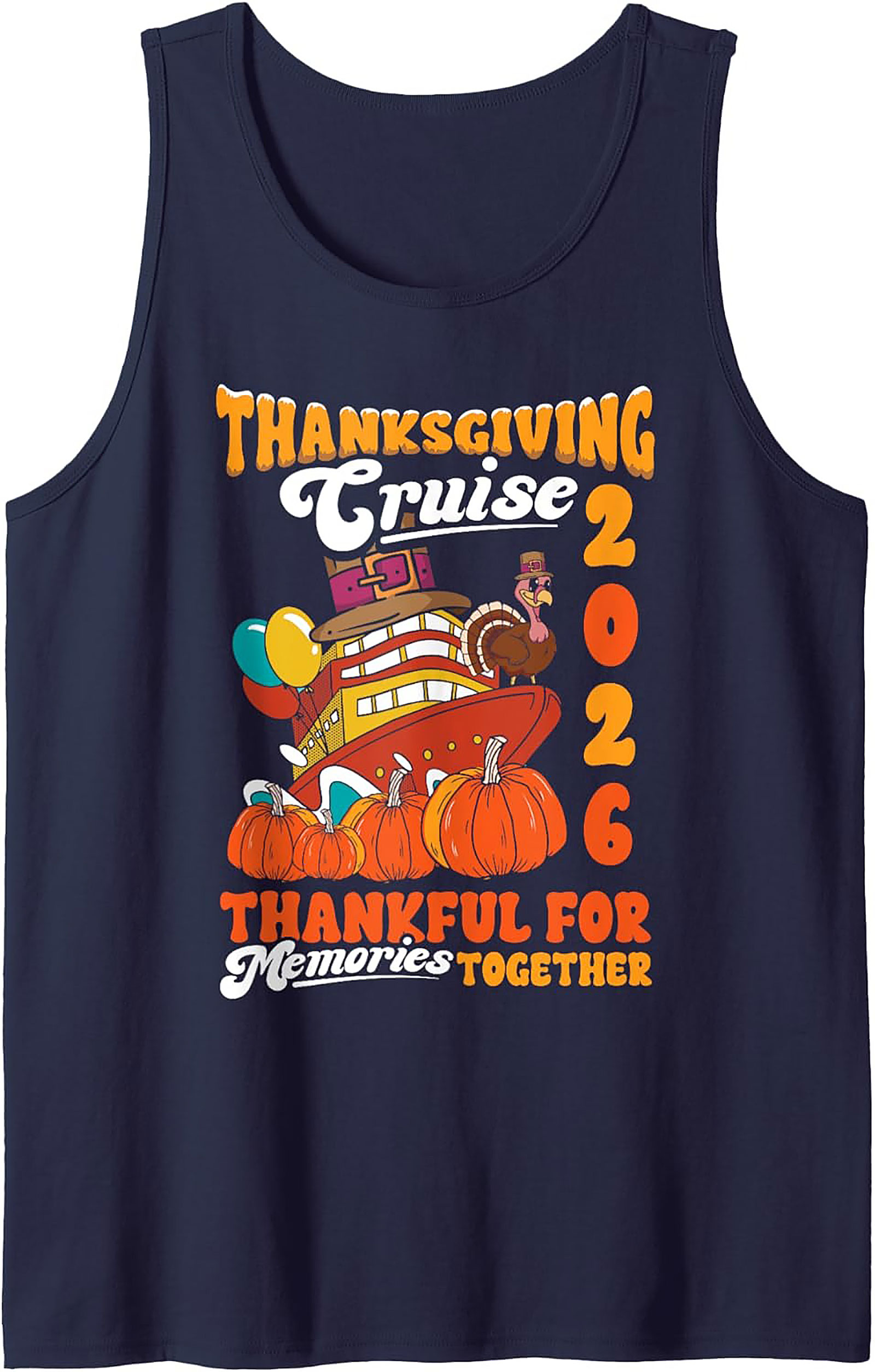 Thanksgiving Cruise 2026 Tank Top | Unisex Graphic Tank
