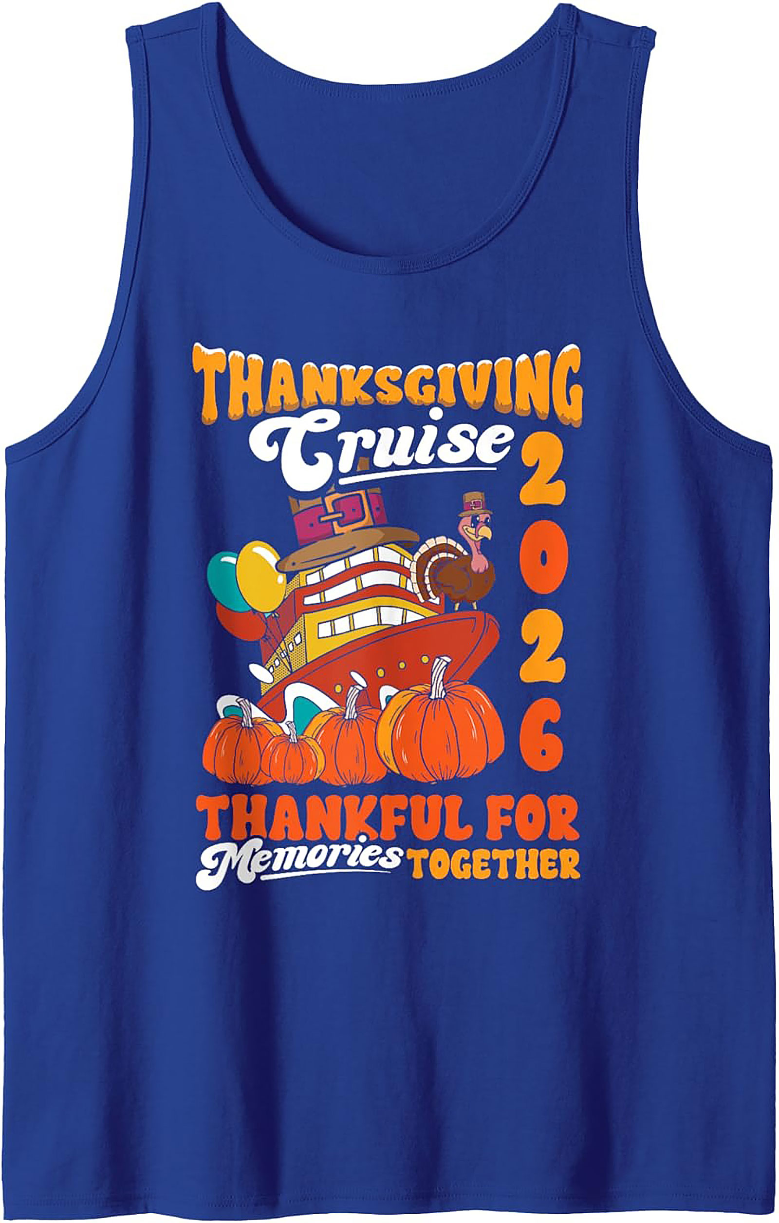 Thanksgiving Cruise 2026 Tank Top | Unisex Graphic Tank