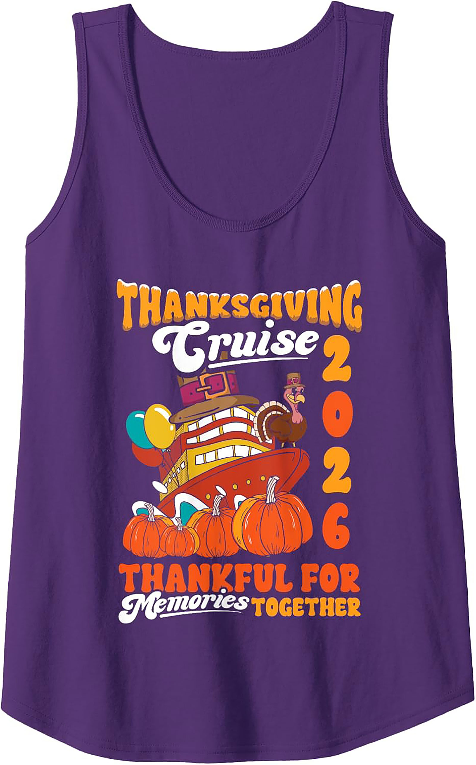 Thanksgiving Cruise 2026 Tank Top | Unisex Graphic Tank