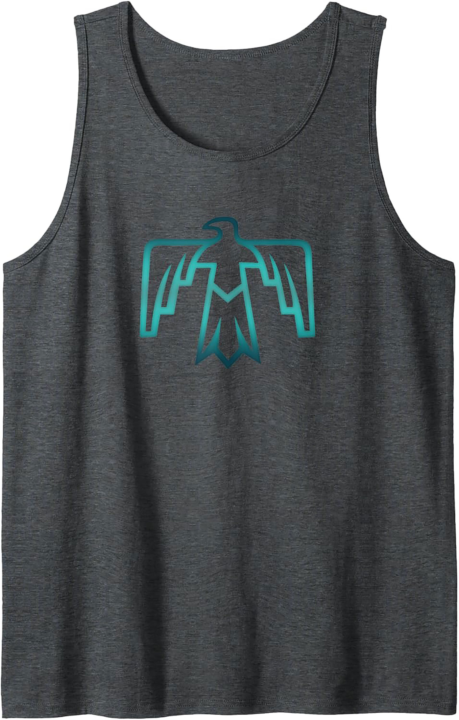 Thunderbird Graphic Tank Top Cool Summer Sleeveless Shirt