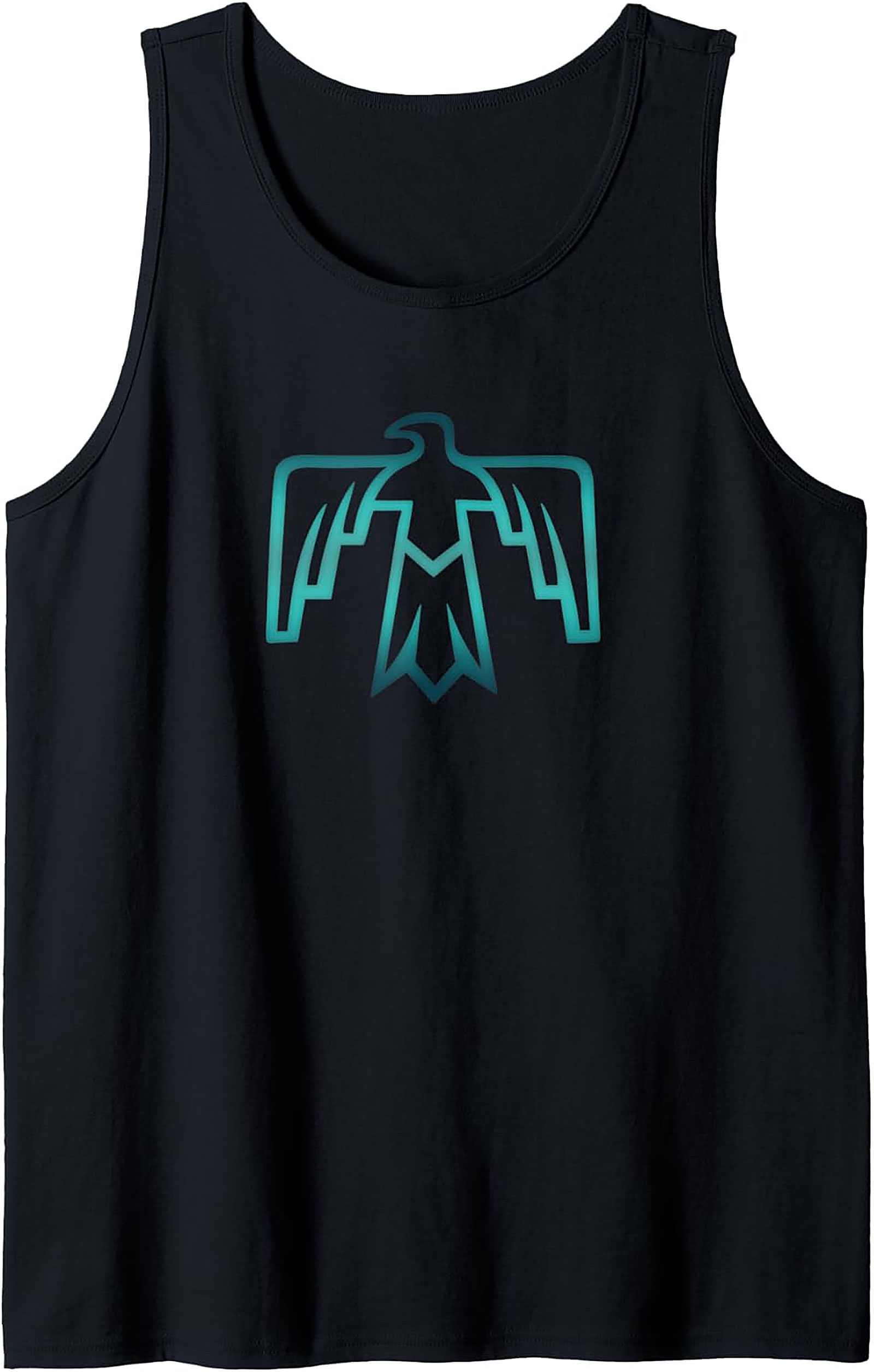 Thunderbird Graphic Tank Top Cool Summer Sleeveless Shirt
