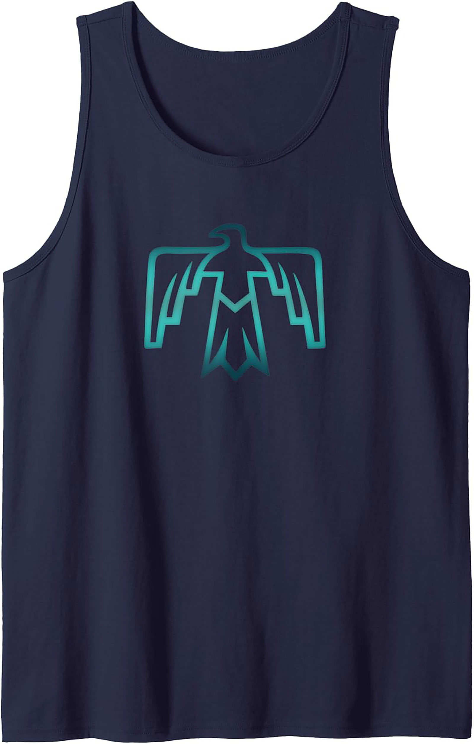Thunderbird Graphic Tank Top Cool Summer Sleeveless Shirt