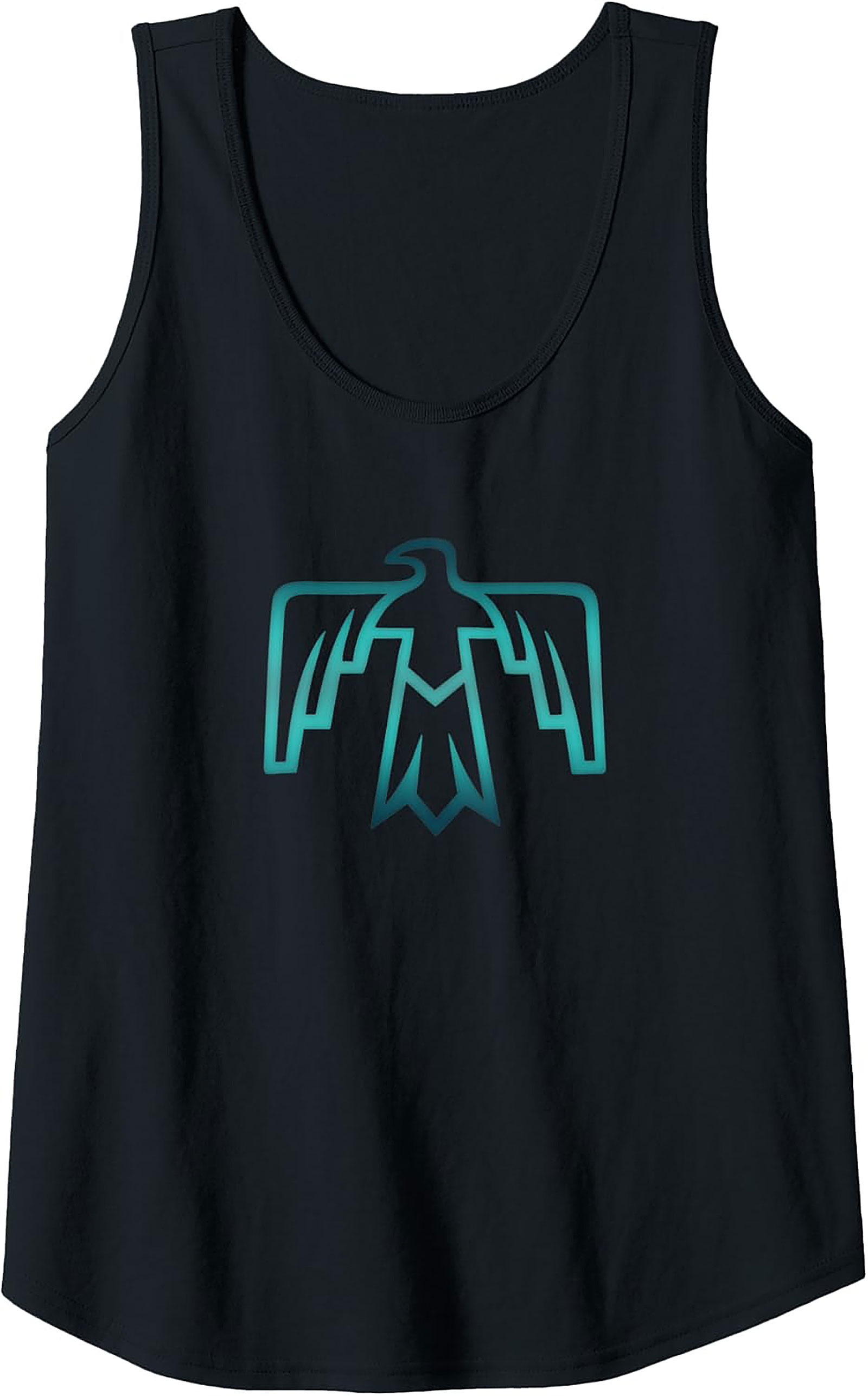 Thunderbird Graphic Tank Top Cool Summer Sleeveless Shirt