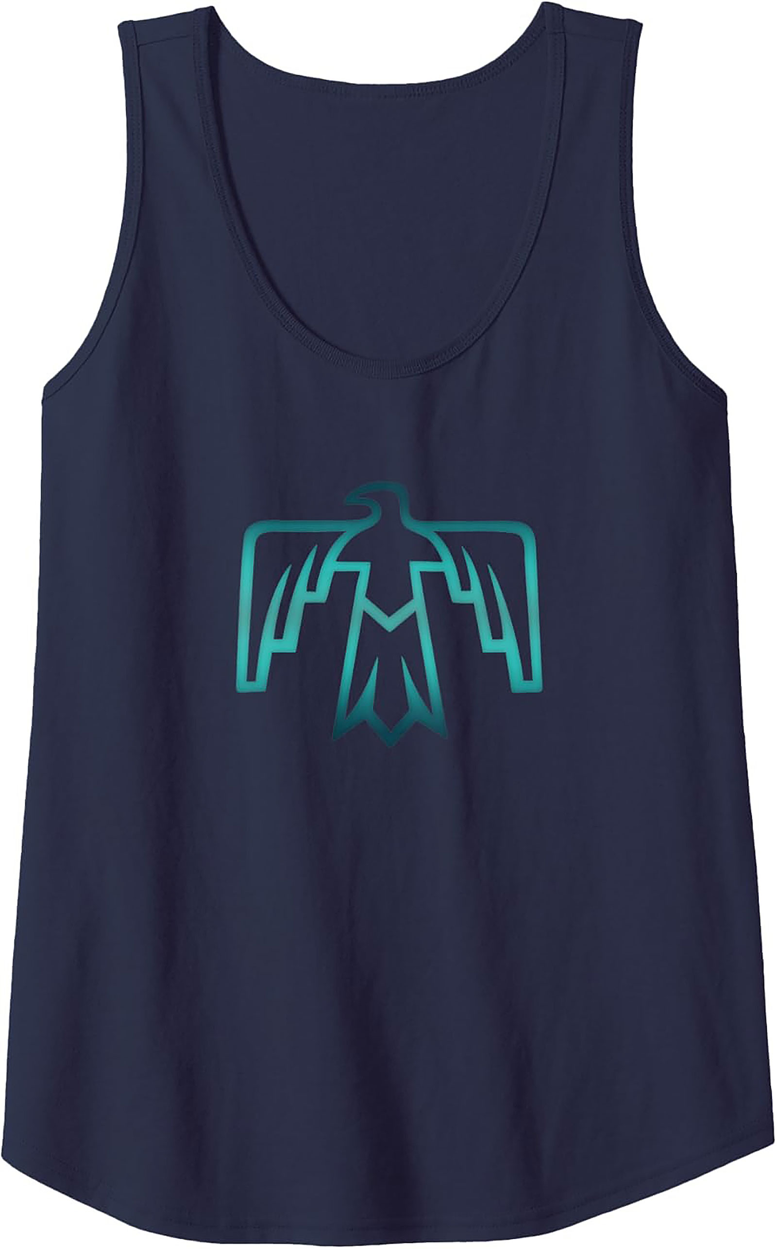 Thunderbird Graphic Tank Top Cool Summer Sleeveless Shirt