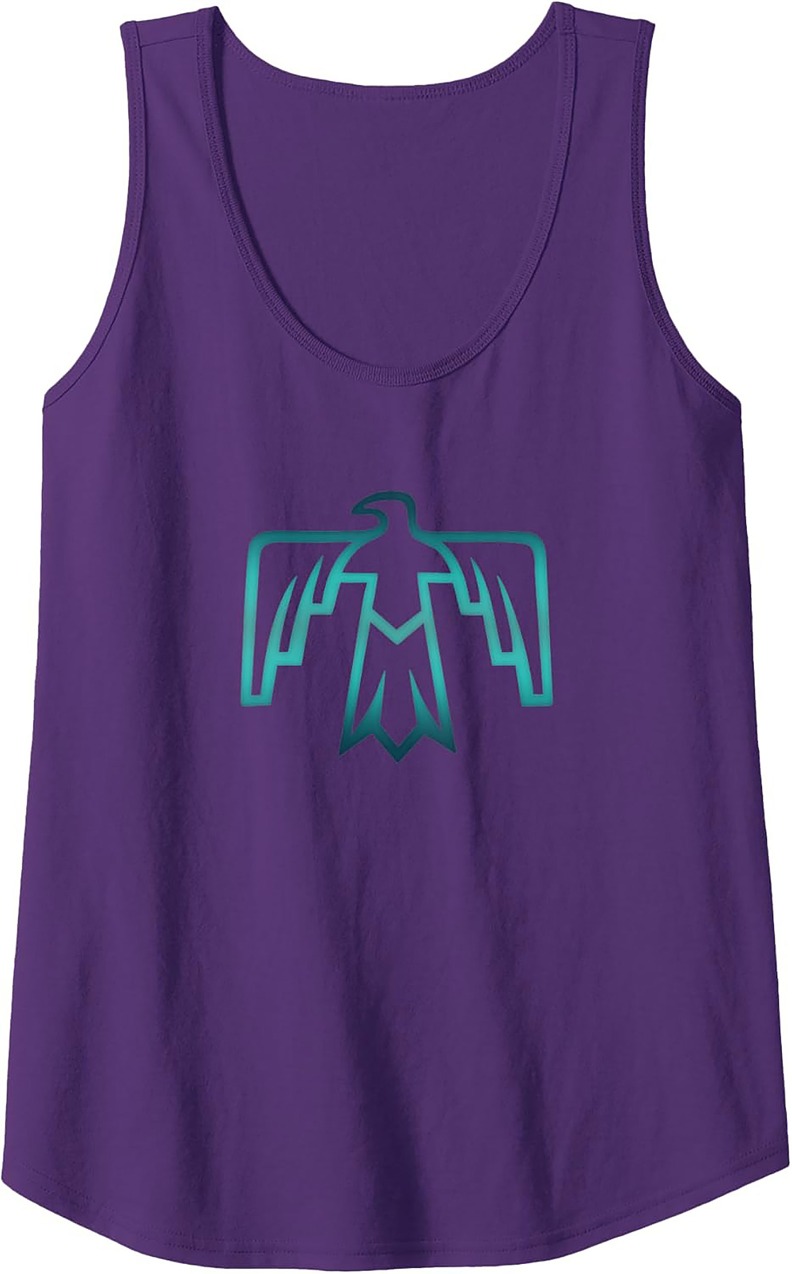 Thunderbird Graphic Tank Top Cool Summer Sleeveless Shirt
