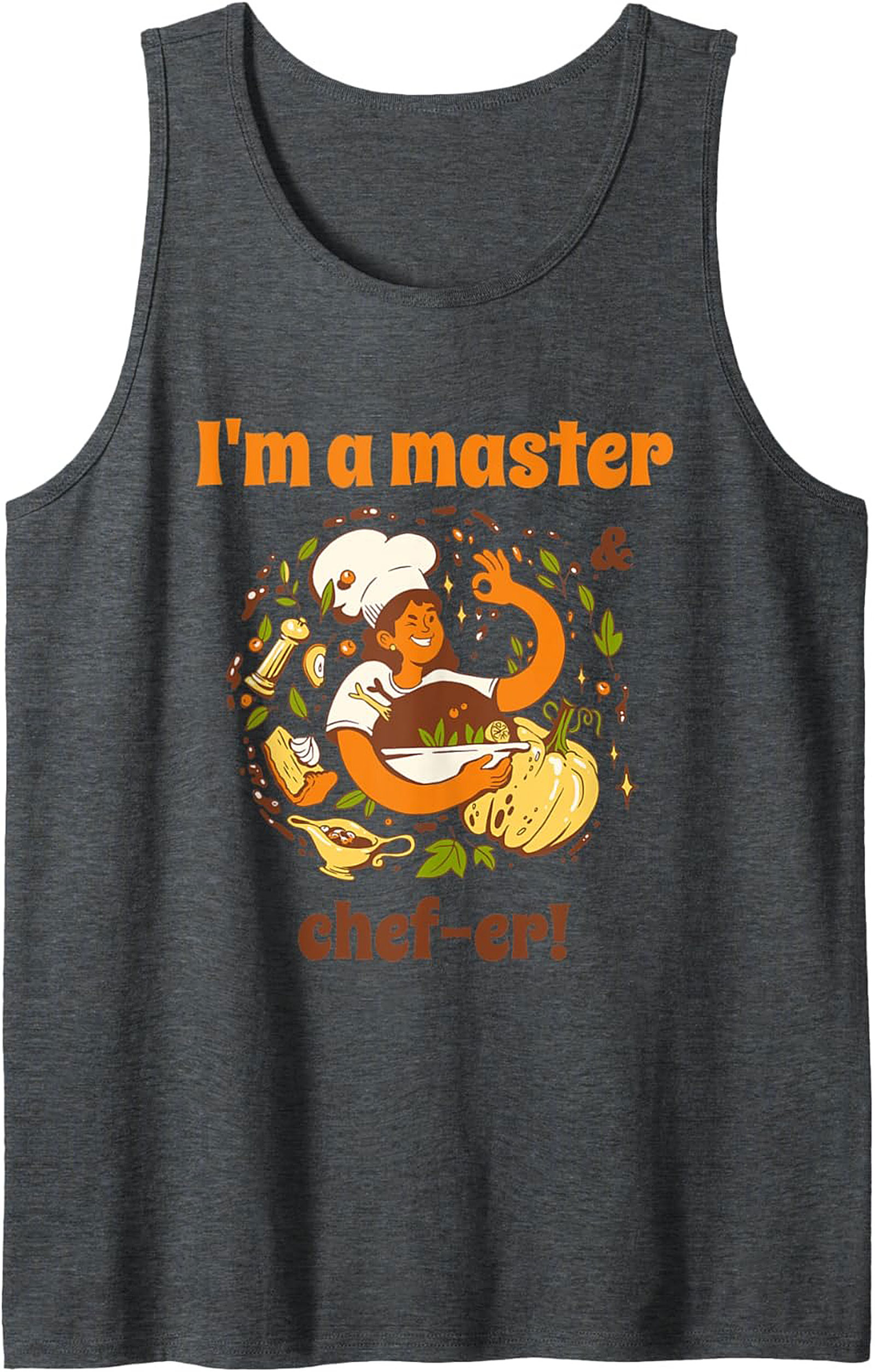 Master Chef-er Funny Foodie Graphic Tank Top Gifts