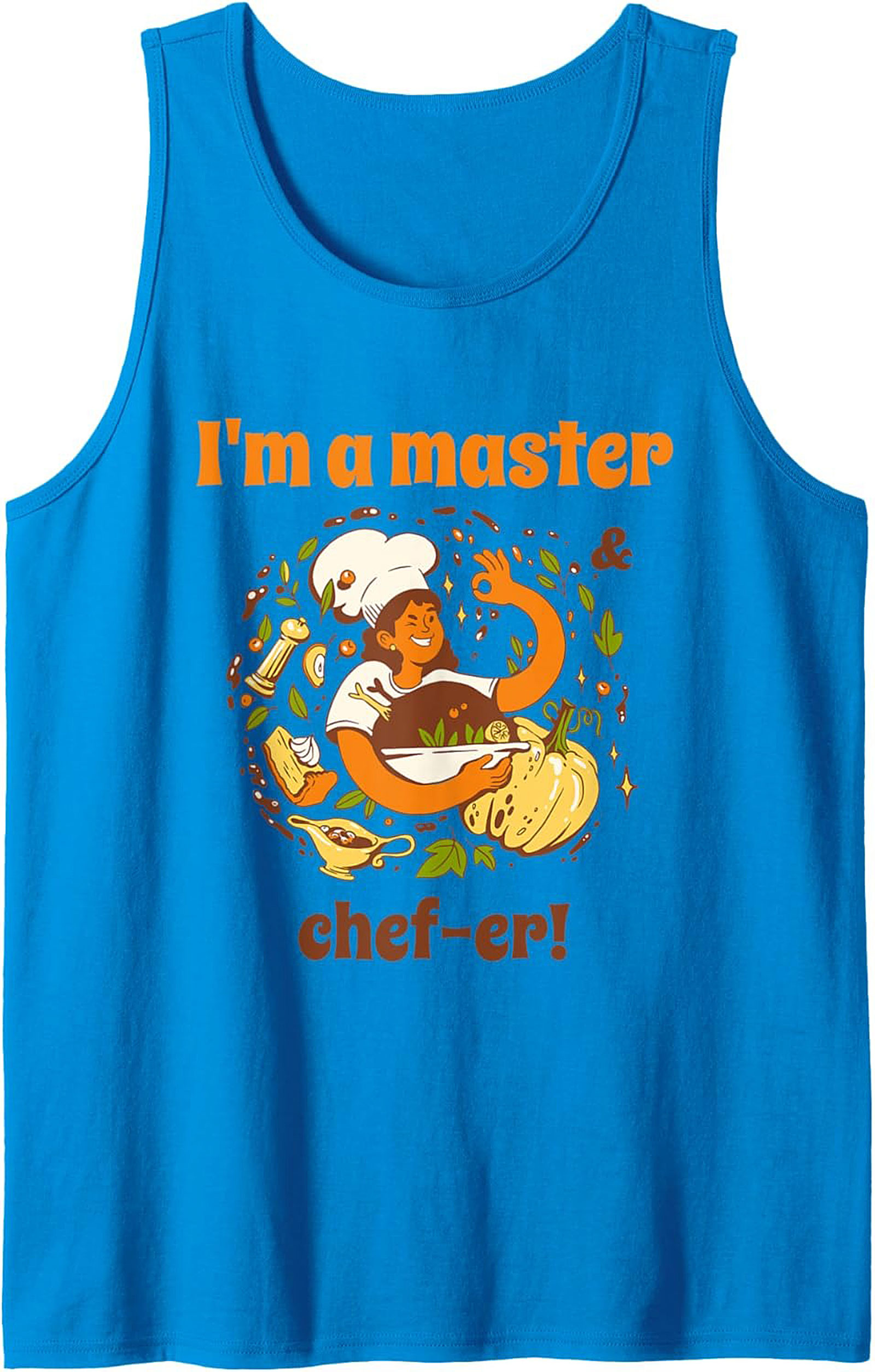 Master Chef-er Funny Foodie Graphic Tank Top Gifts