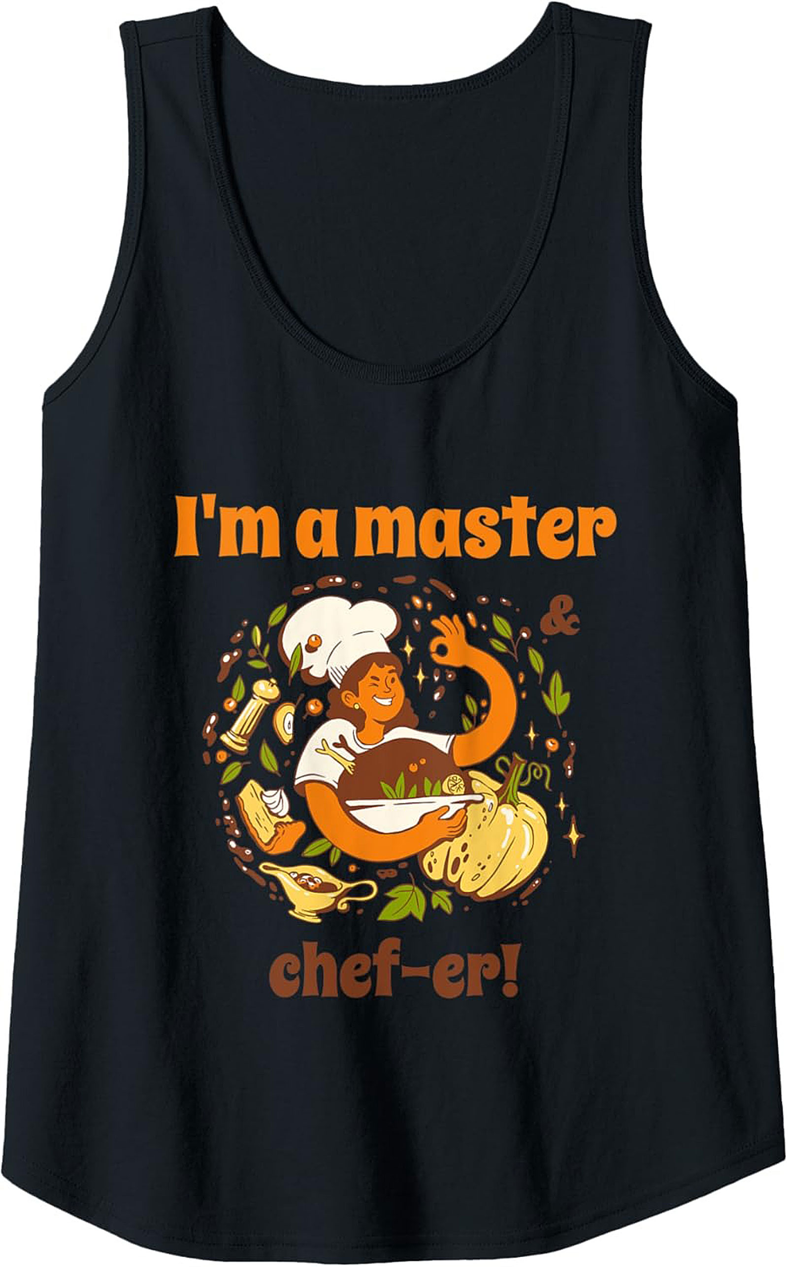 Master Chef-er Funny Foodie Graphic Tank Top Gifts
