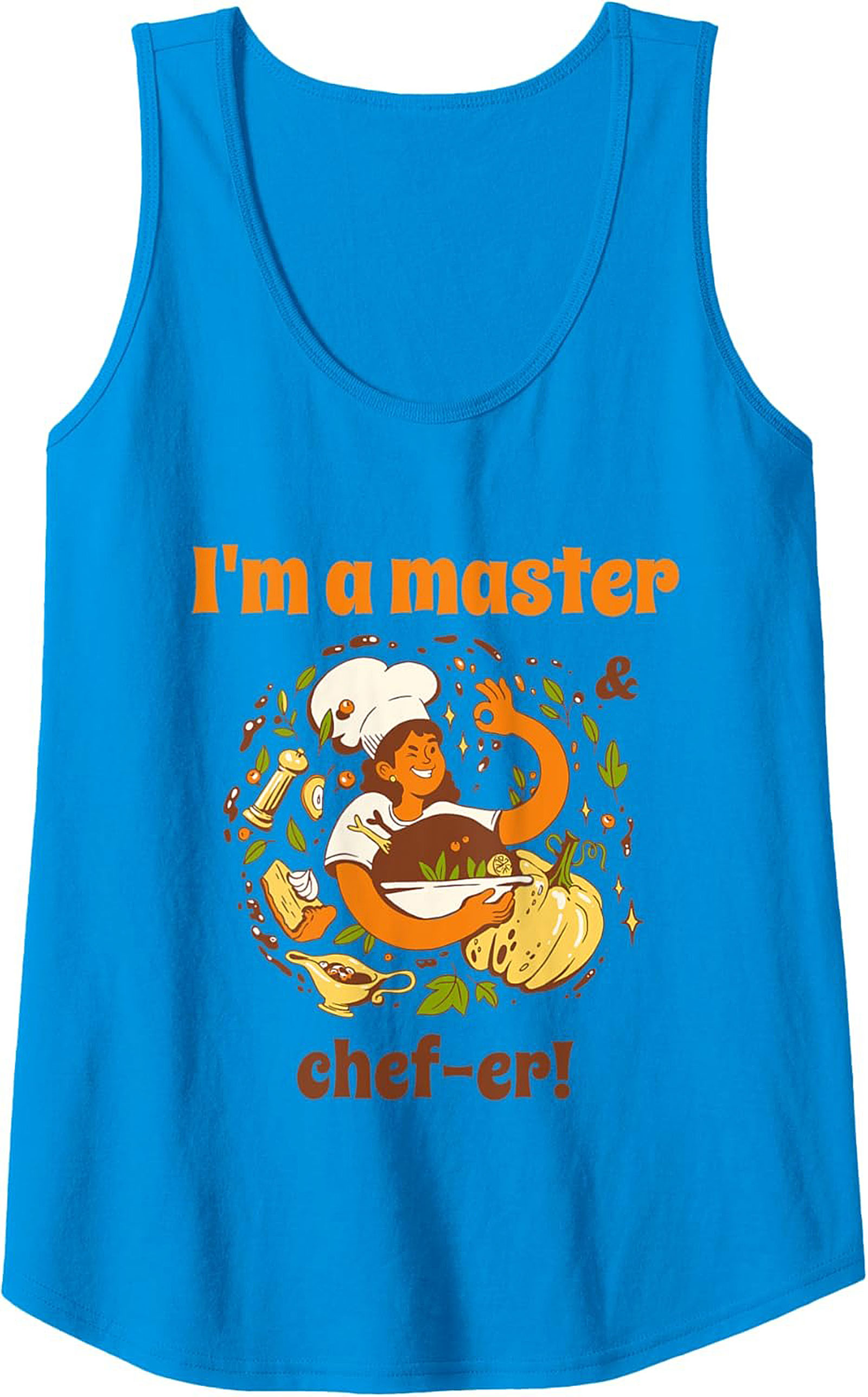 Master Chef-er Funny Foodie Graphic Tank Top Gifts