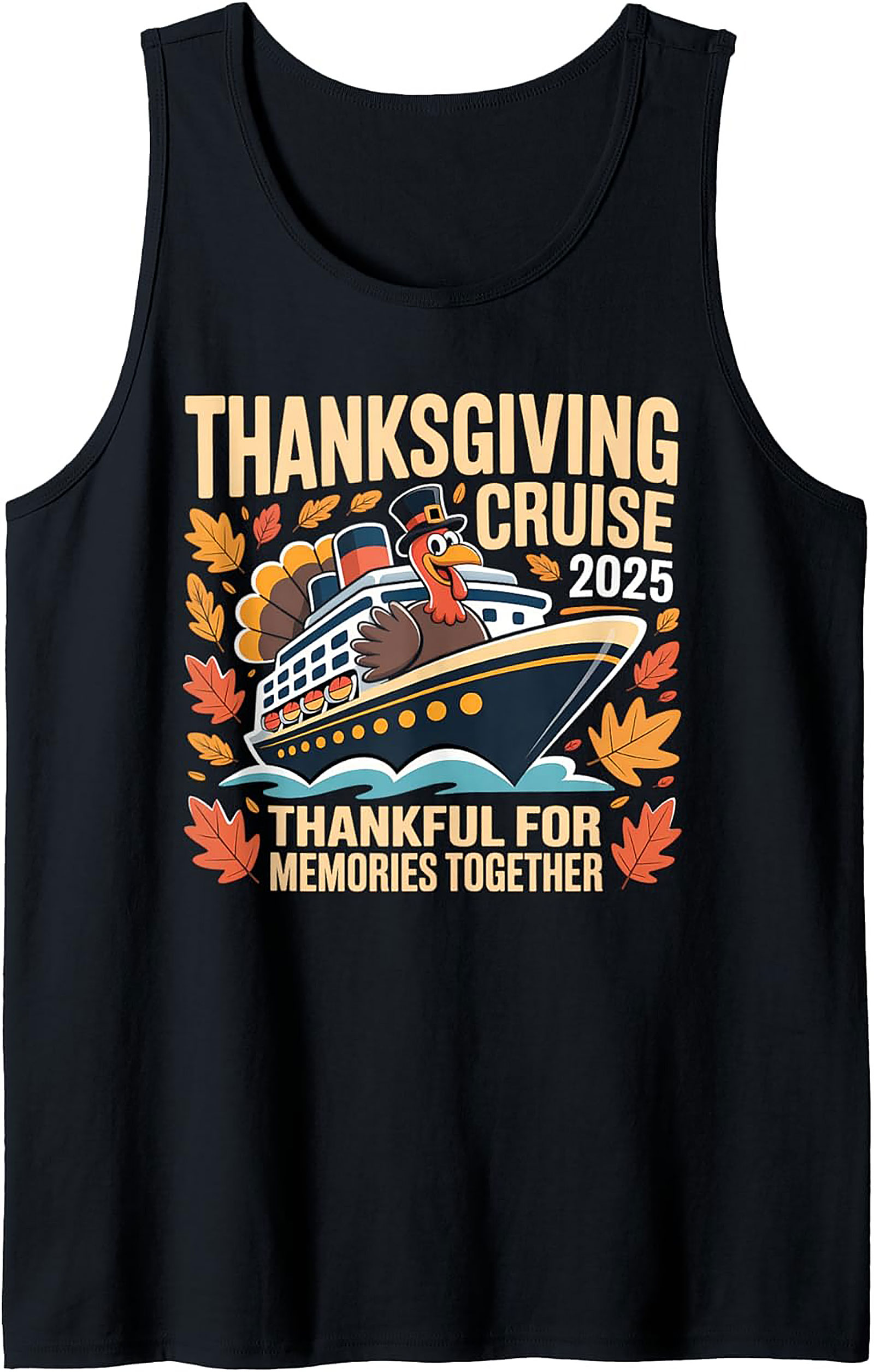 Thanksgiving Cruise 2025 Graphic Tank Top | Unisex Fit
