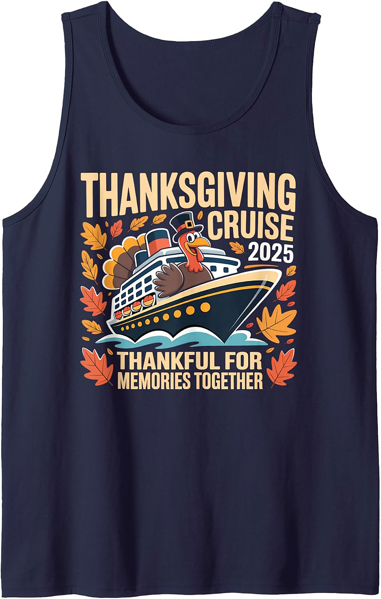 Thanksgiving Cruise 2025 Graphic Tank Top | Unisex Fit