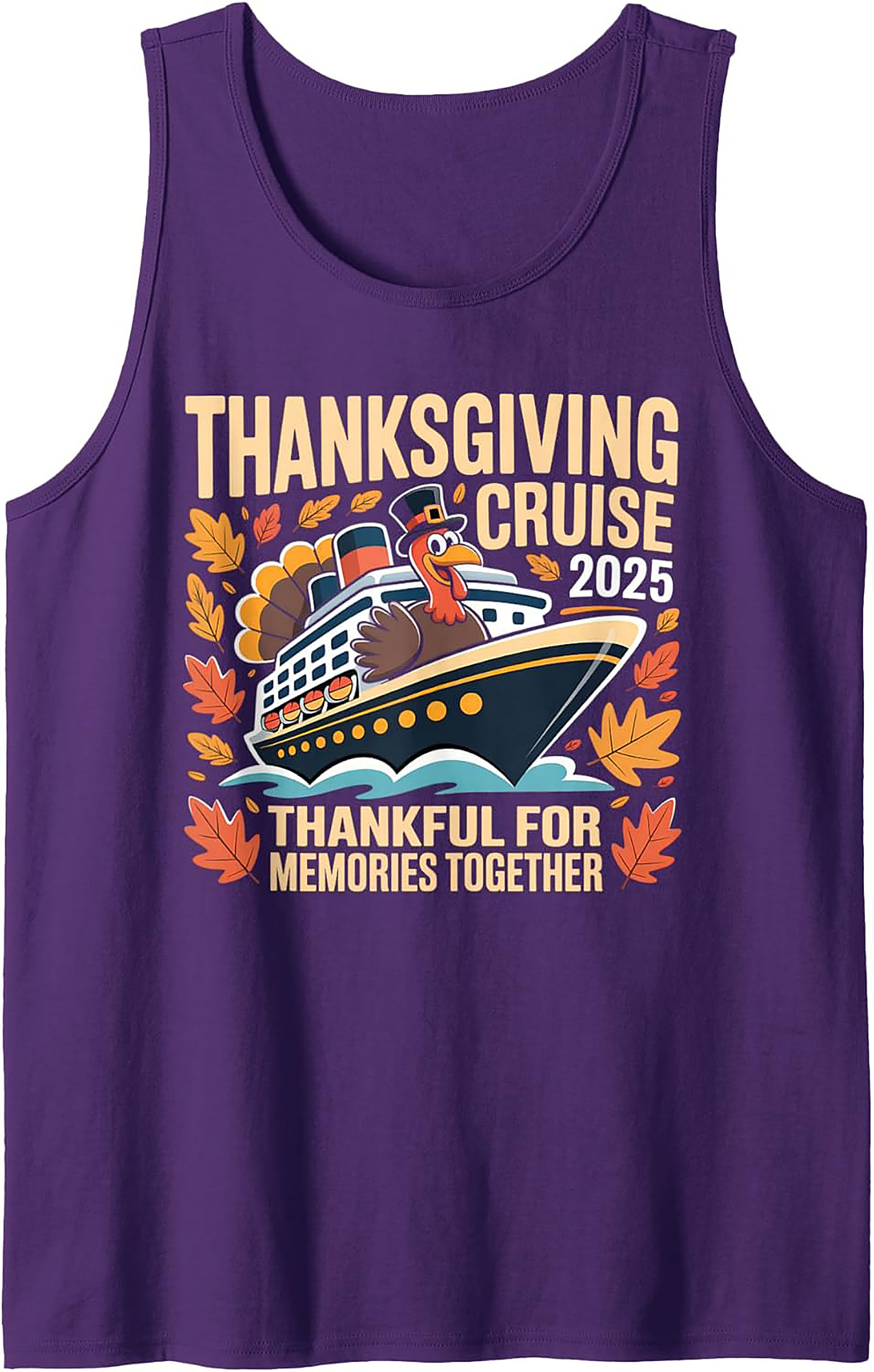 Thanksgiving Cruise 2025 Graphic Tank Top | Unisex Fit