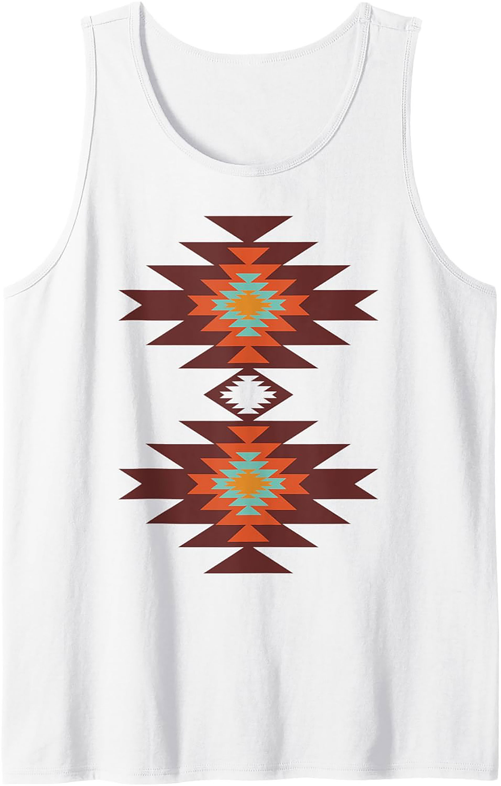 Southwestern Pattern Tank Top Unisex Graphic Tank