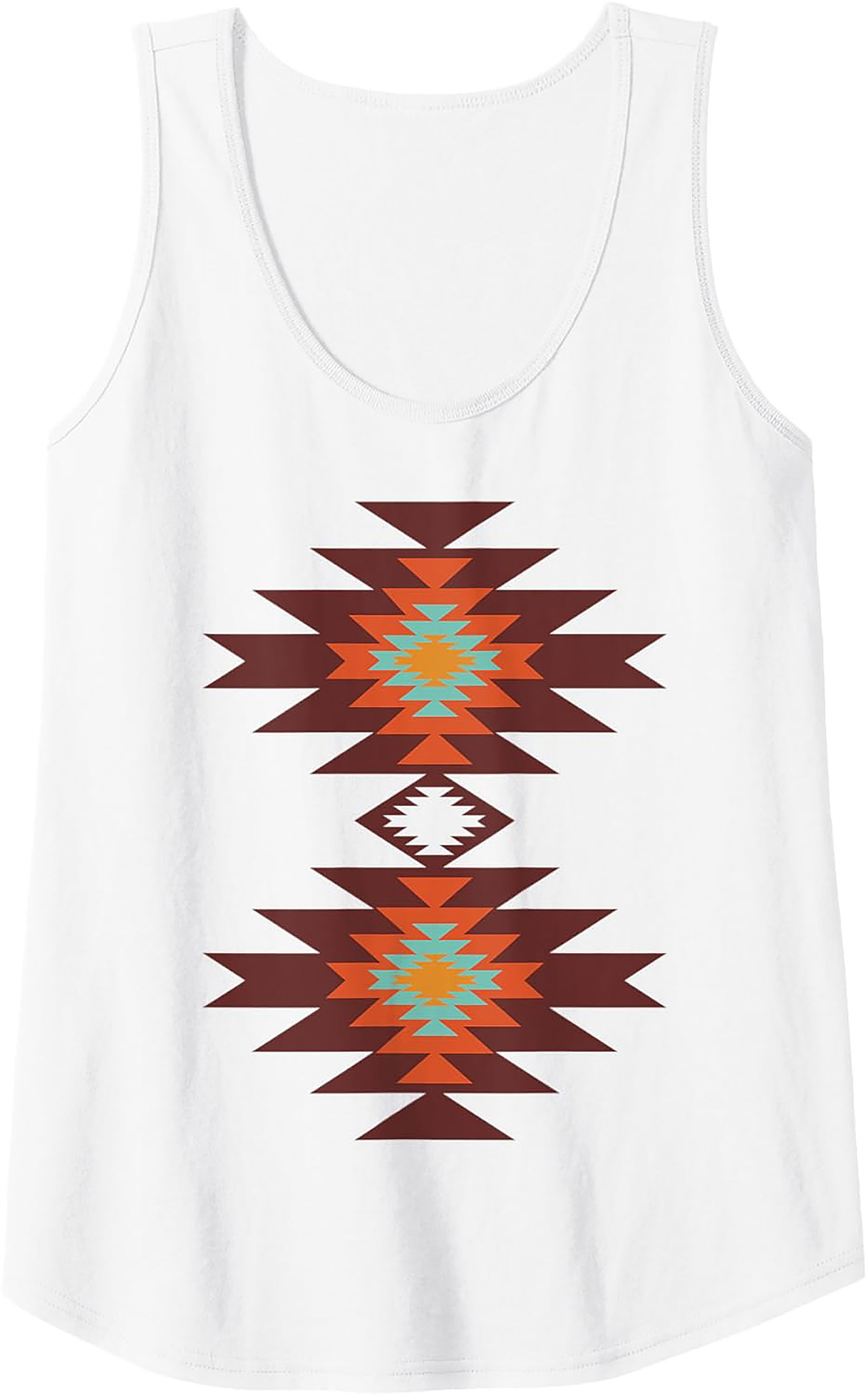 Southwestern Pattern Tank Top Unisex Graphic Tank