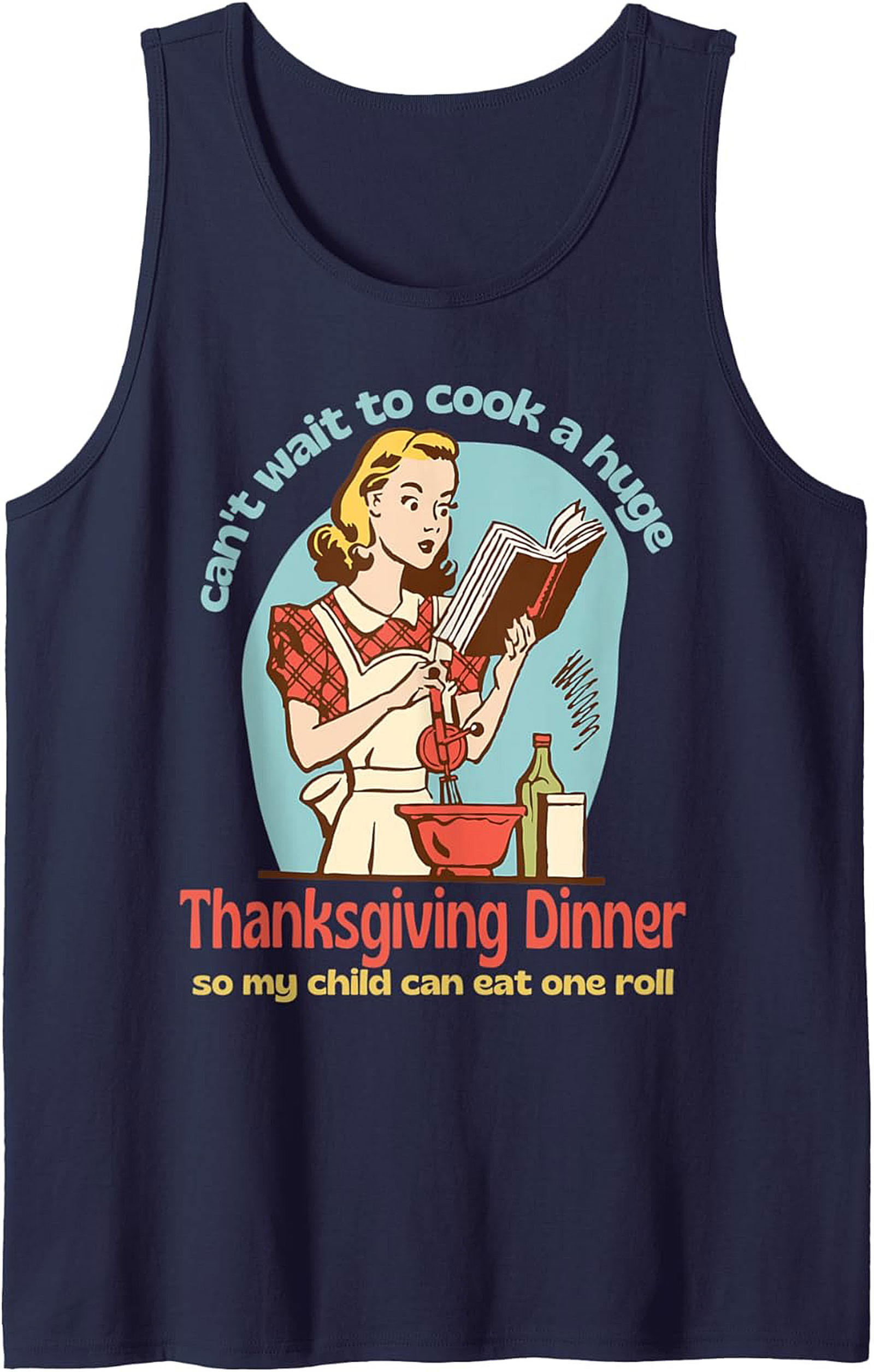 Funny Thanksgiving Graphic Tank Picky Eater Sleeveless Shirt