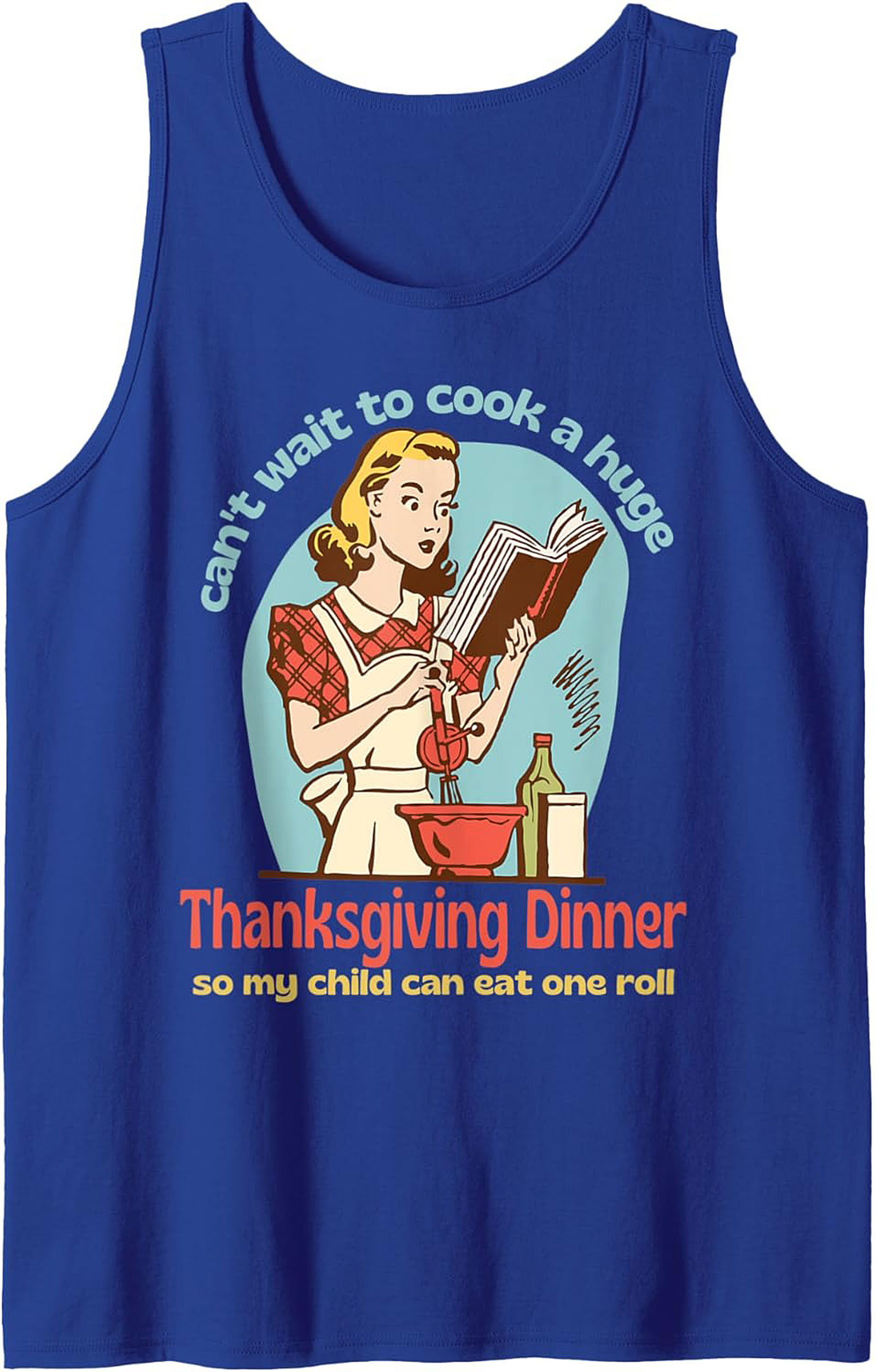 Funny Thanksgiving Graphic Tank Picky Eater Sleeveless Shirt
