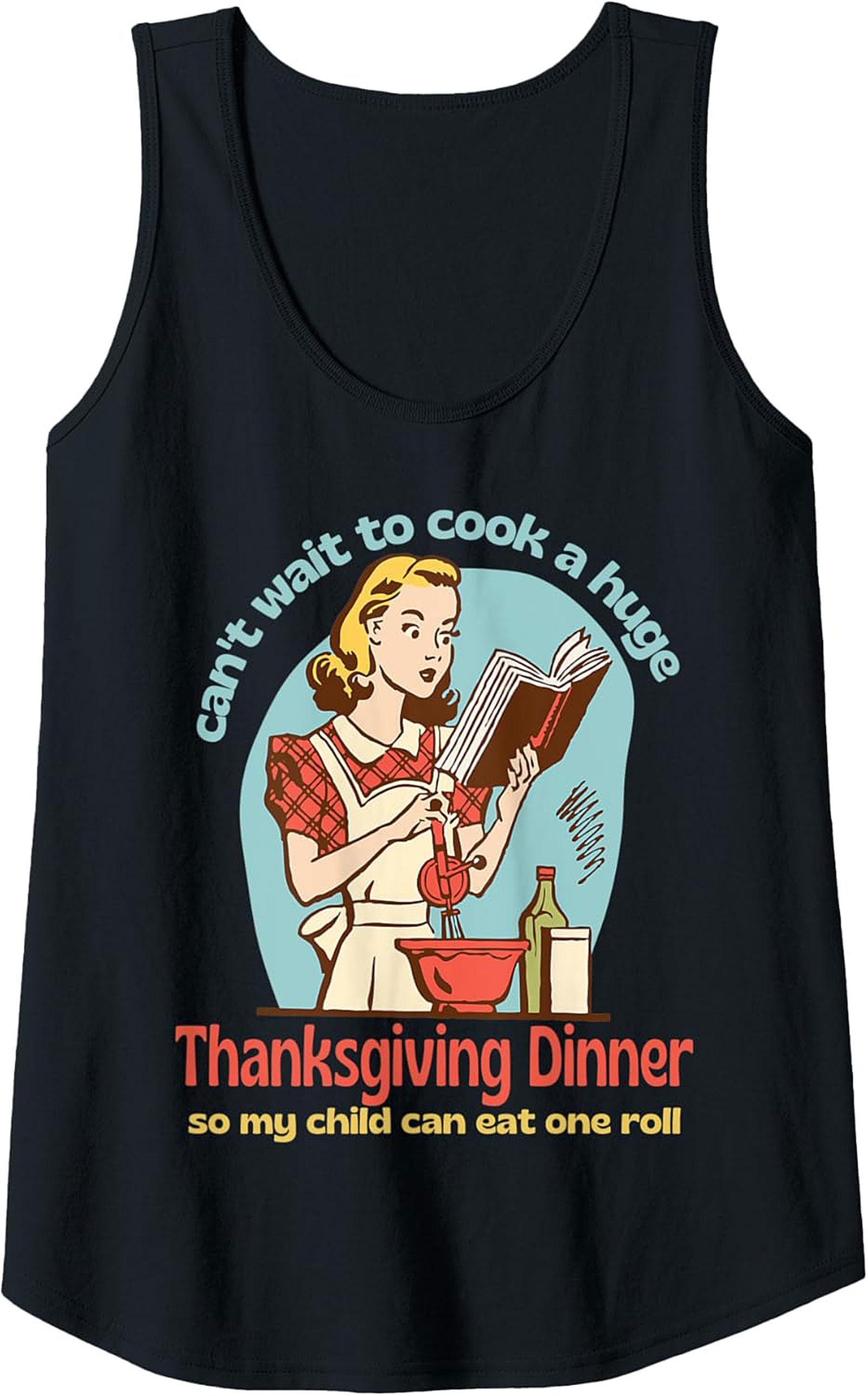 Funny Thanksgiving Graphic Tank Picky Eater Sleeveless Shirt