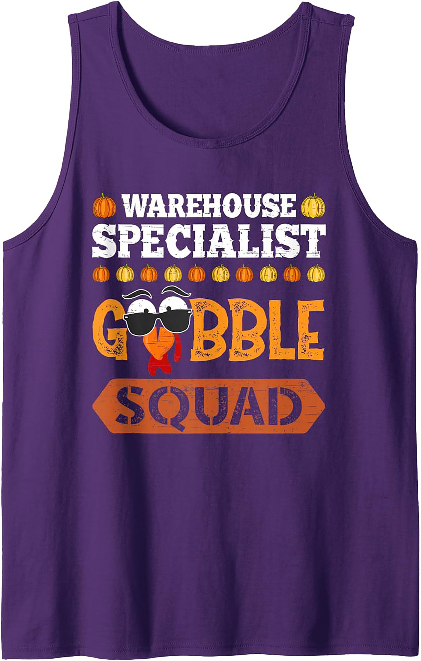 Warehouse Specialist Graphic Tank | Funny Thanksgiving Sleeveless Shirt