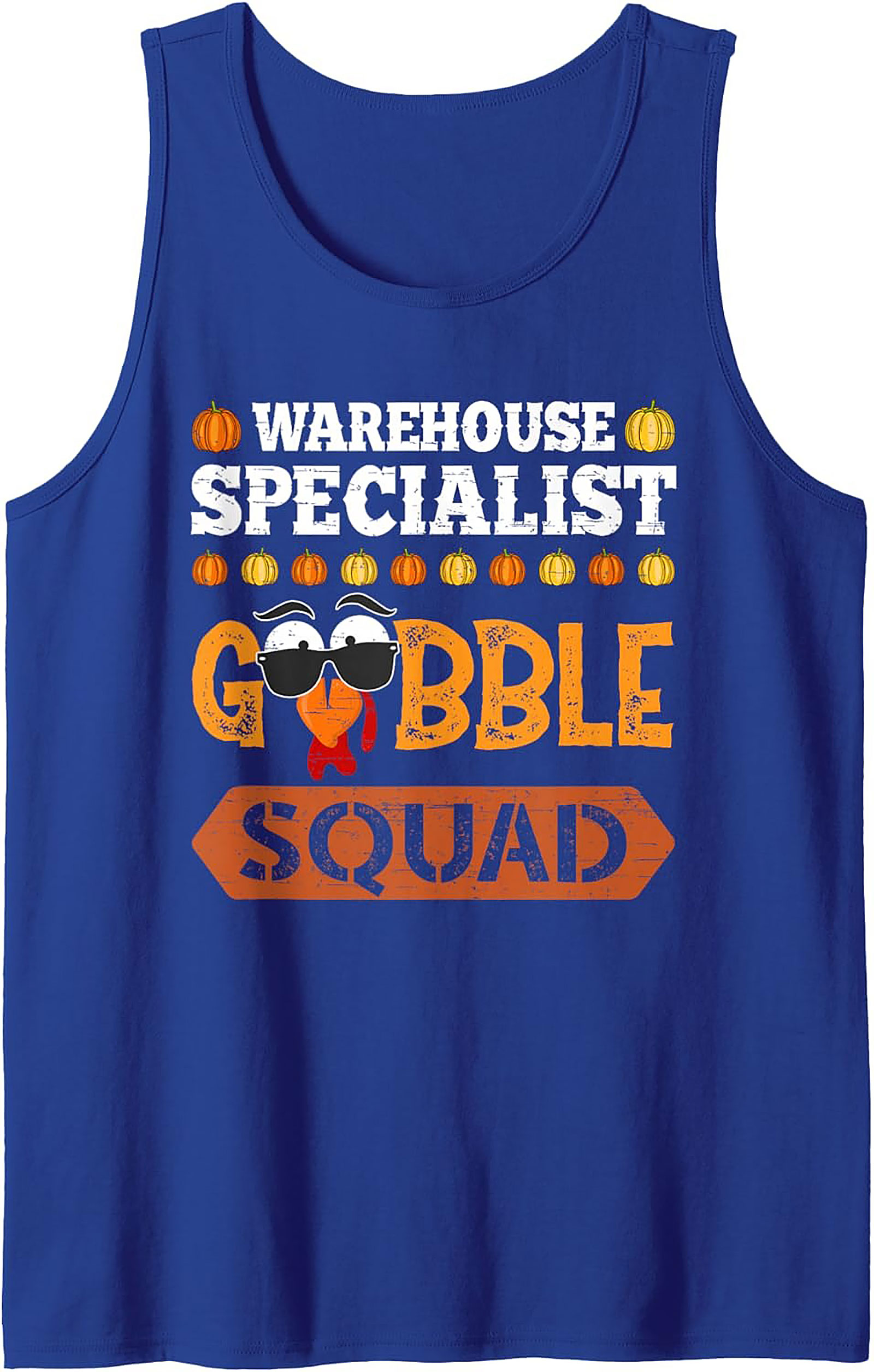 Warehouse Specialist Graphic Tank | Funny Thanksgiving Sleeveless Shirt