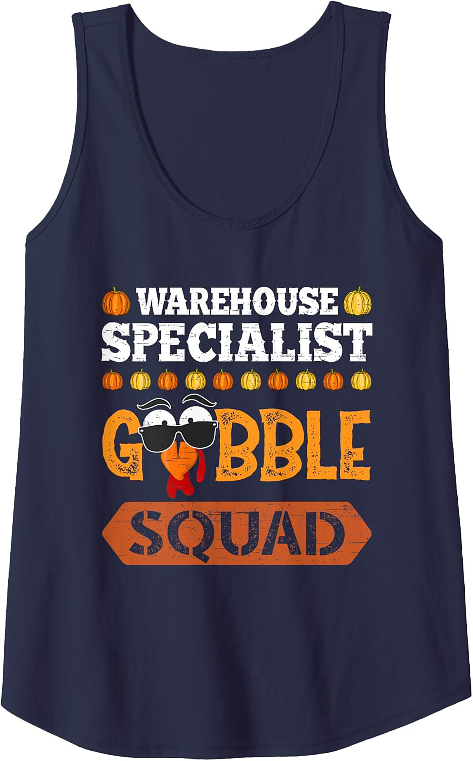 Warehouse Specialist Graphic Tank | Funny Thanksgiving Sleeveless Shirt