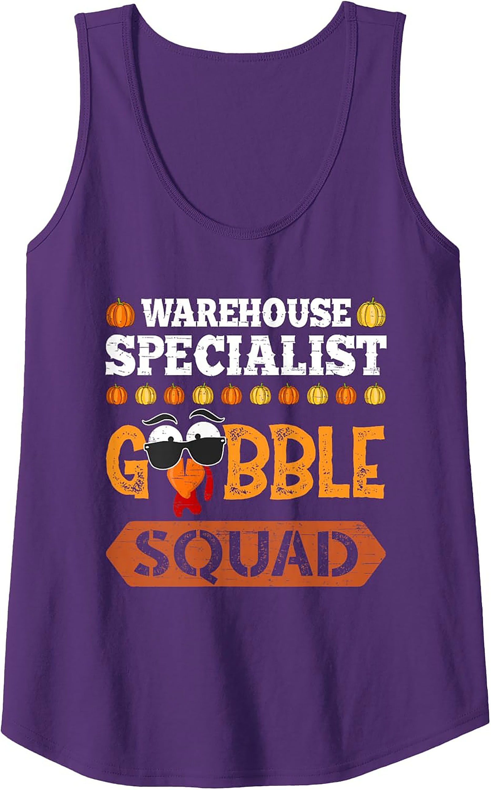 Warehouse Specialist Graphic Tank | Funny Thanksgiving Sleeveless Shirt