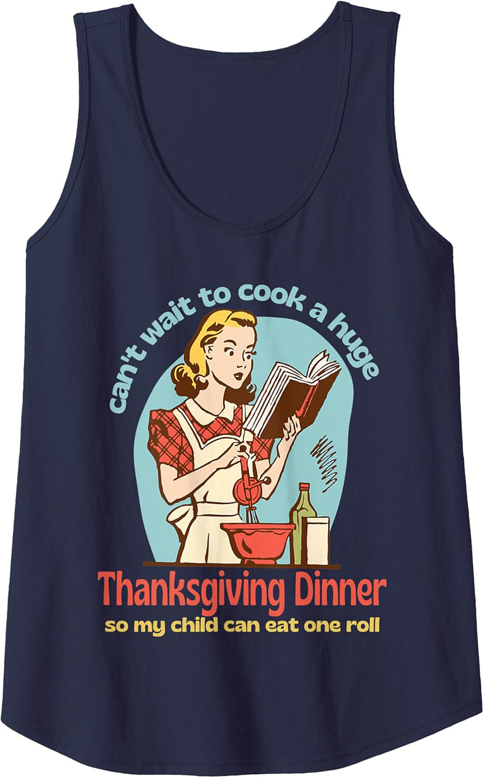 Funny Thanksgiving Graphic Tank Picky Eater Sleeveless Shirt
