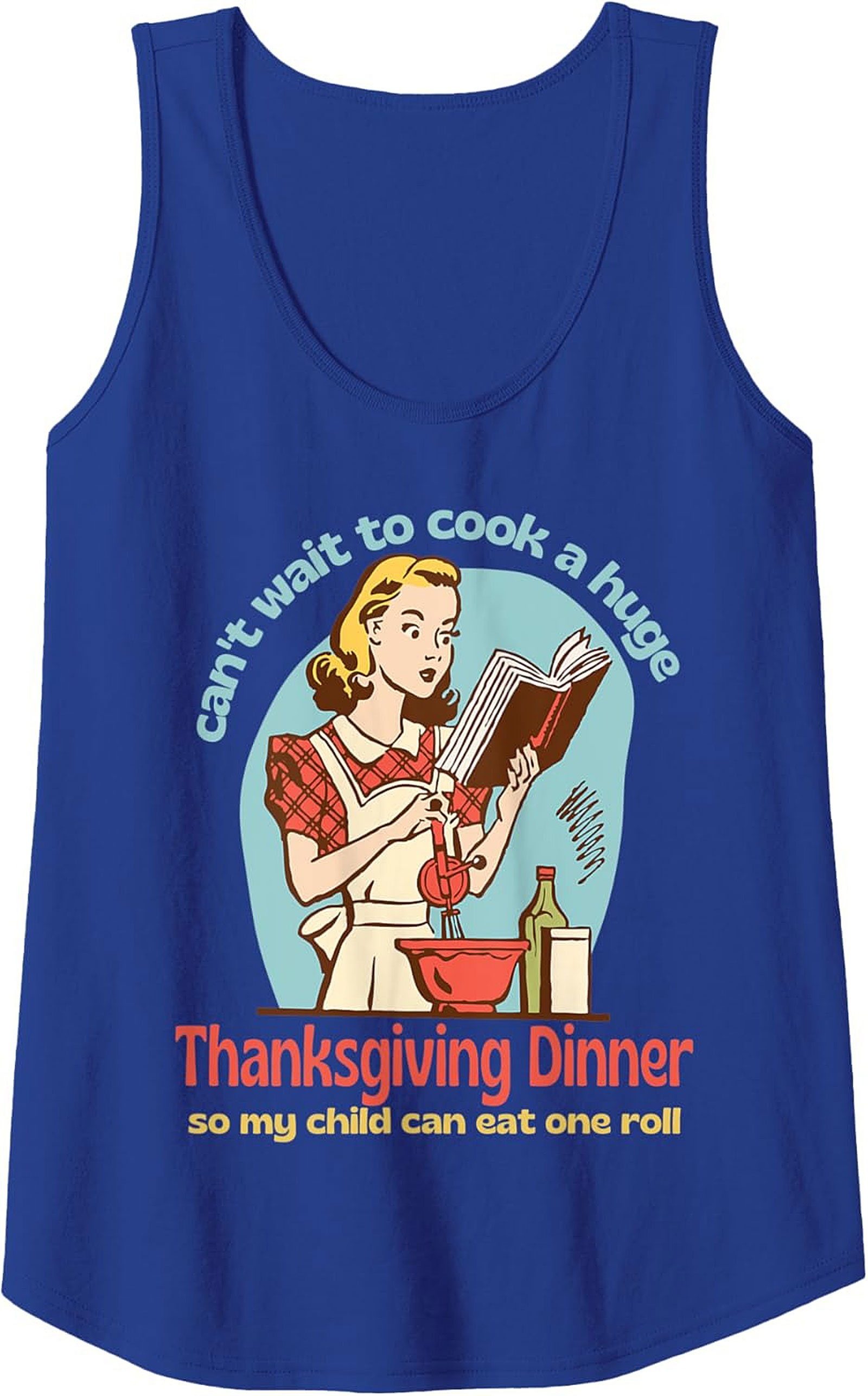 Funny Thanksgiving Graphic Tank Picky Eater Sleeveless Shirt