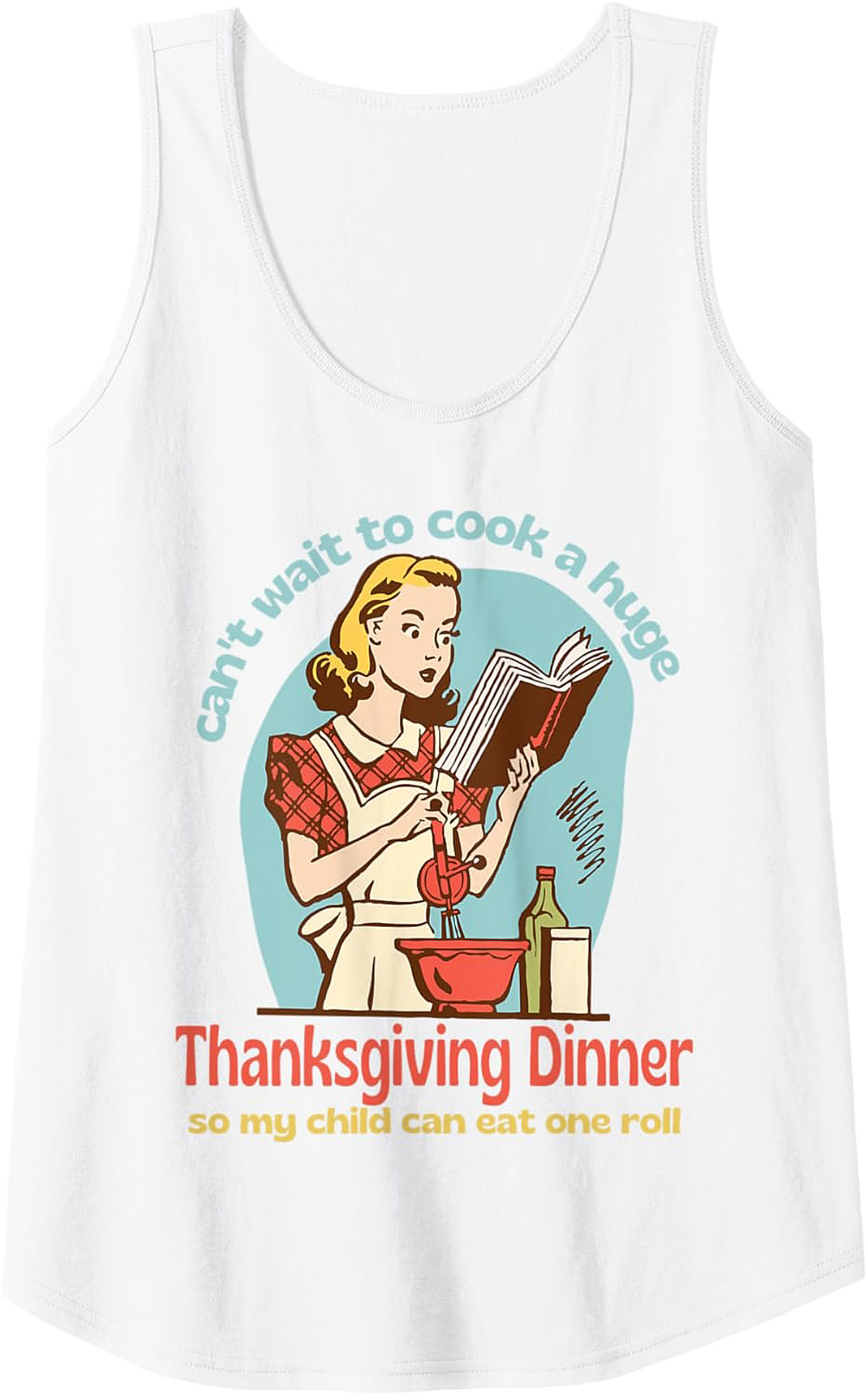 Funny Thanksgiving Graphic Tank Picky Eater Sleeveless Shirt