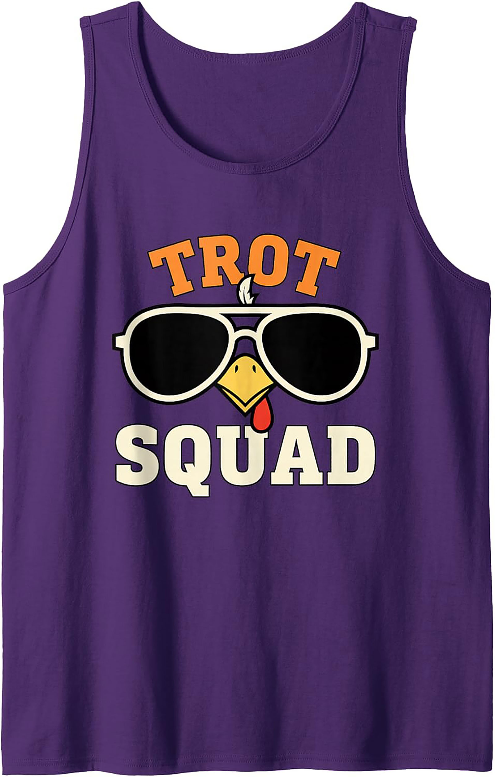 Trot Squad Turkey Trot Tank Top | Thanksgiving Graphic Tank