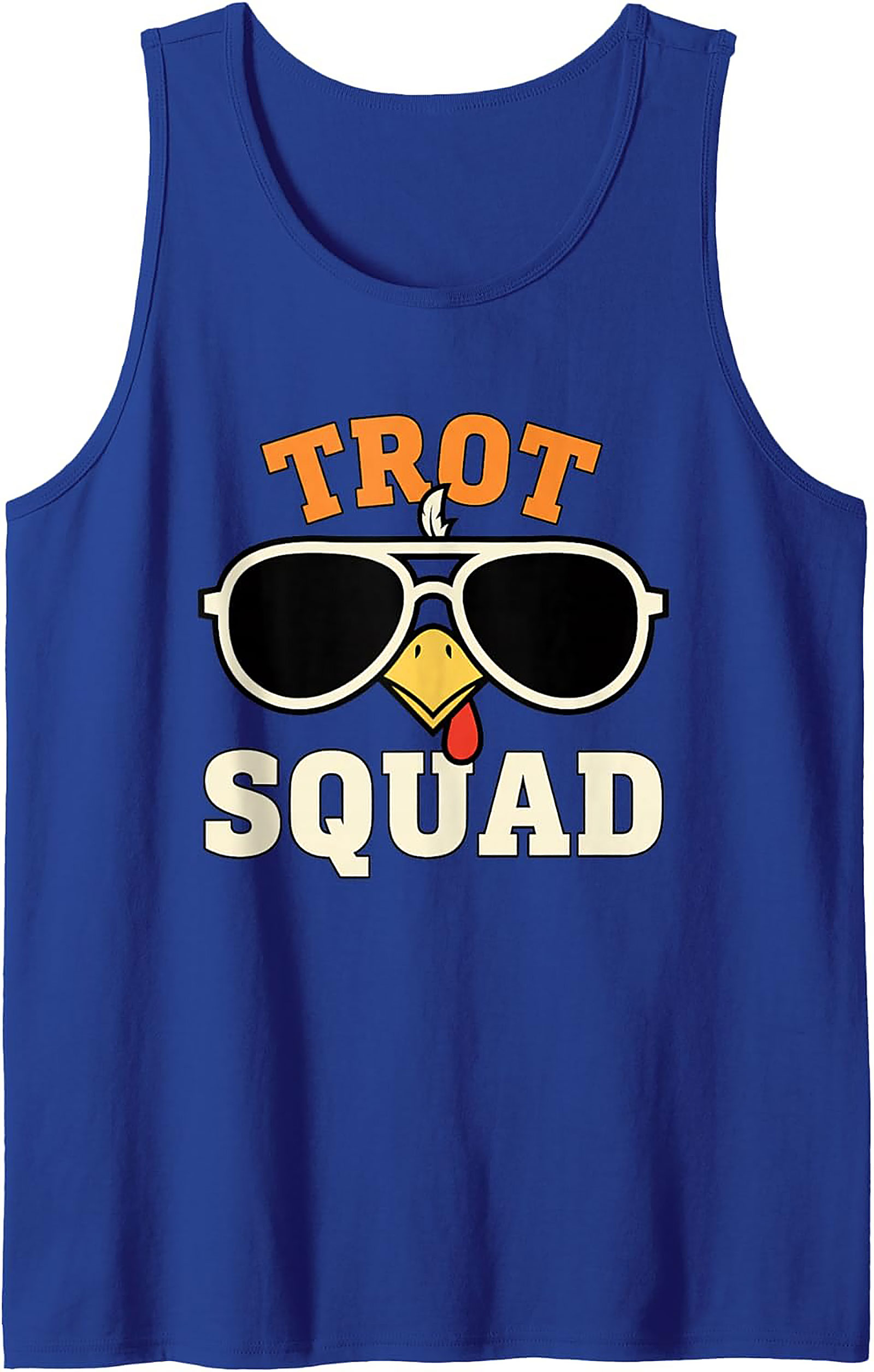 Trot Squad Turkey Trot Tank Top | Thanksgiving Graphic Tank