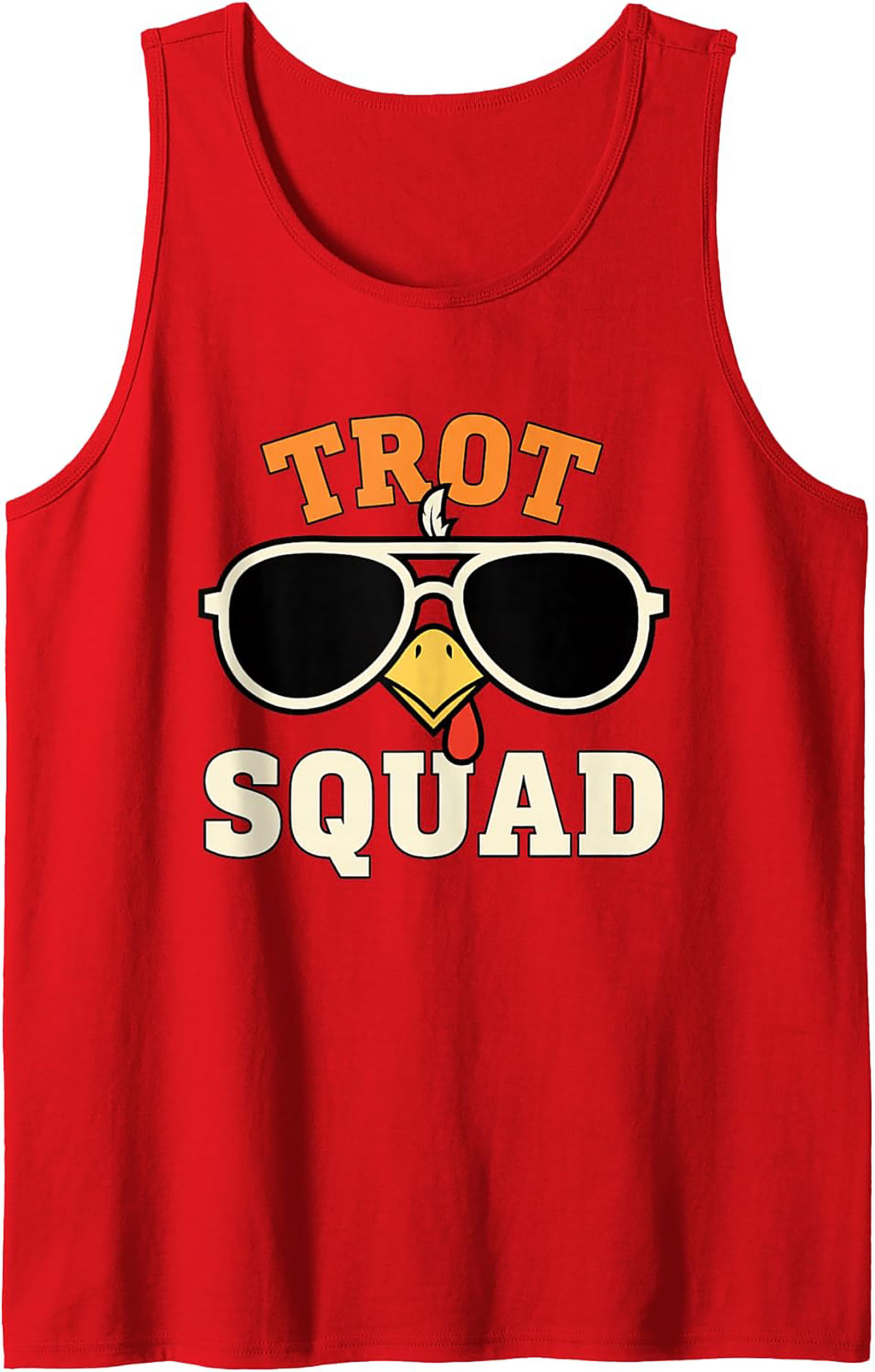 Trot Squad Turkey Trot Tank Top | Thanksgiving Graphic Tank