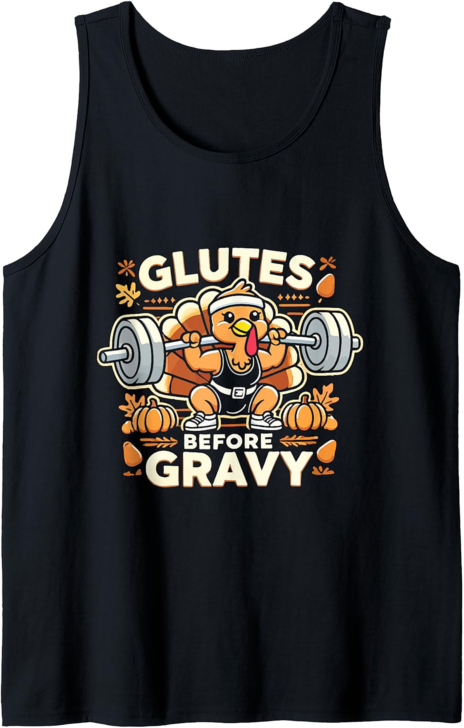 Glutes Before Gravy Thanksgiving Workout Tank Top | Gym