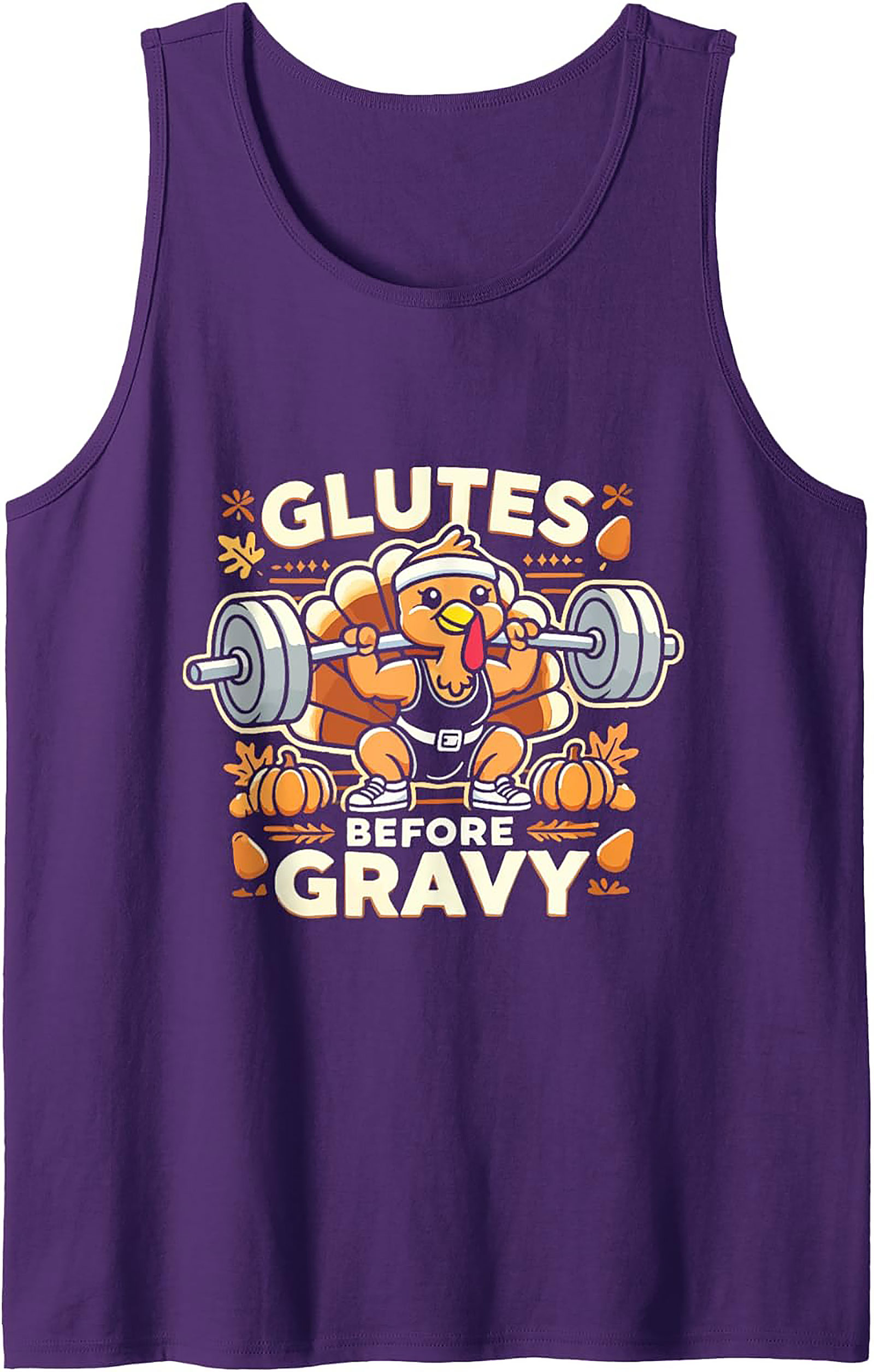 Glutes Before Gravy Thanksgiving Workout Tank Top | Gym