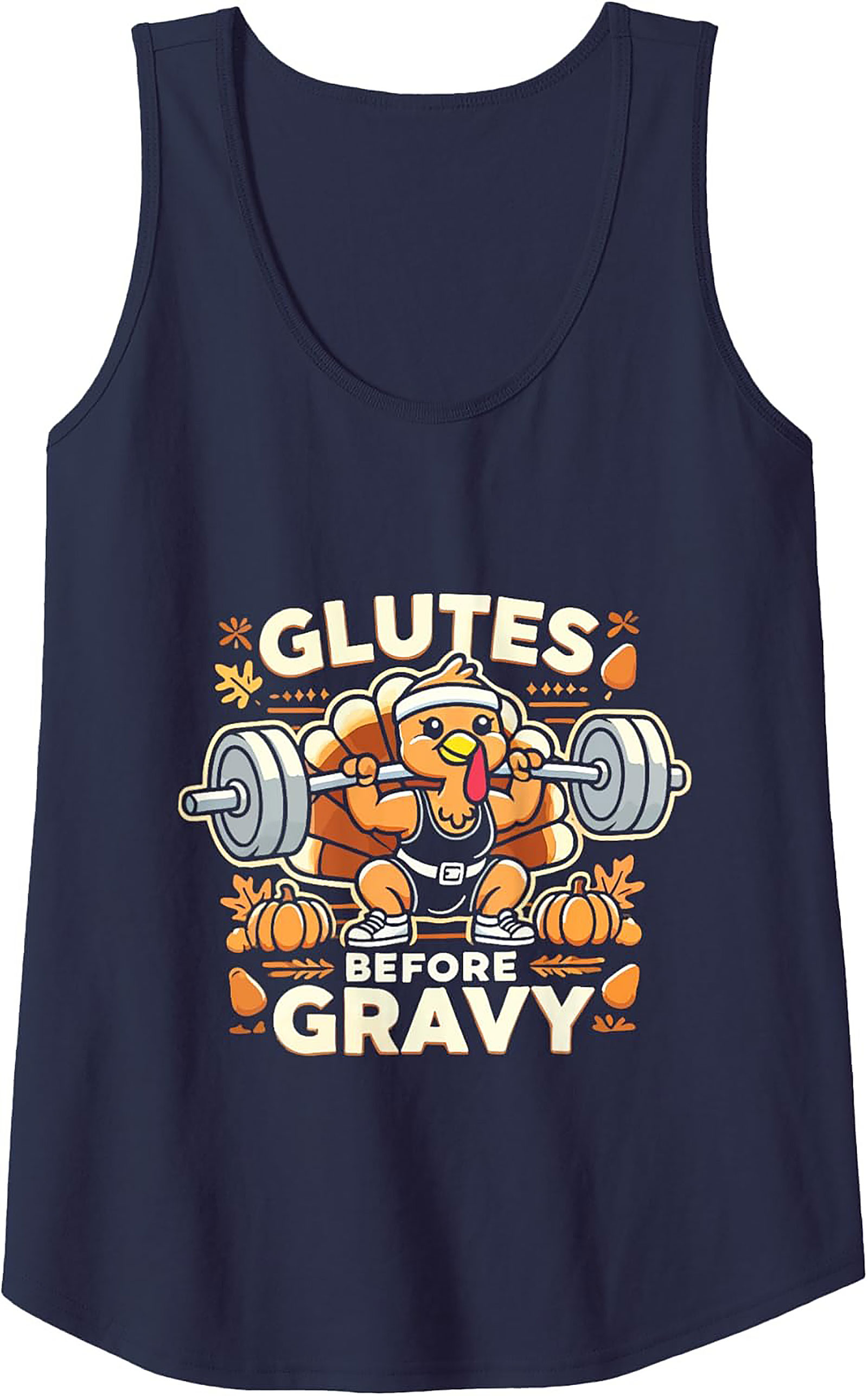 Glutes Before Gravy Thanksgiving Workout Tank Top | Gym