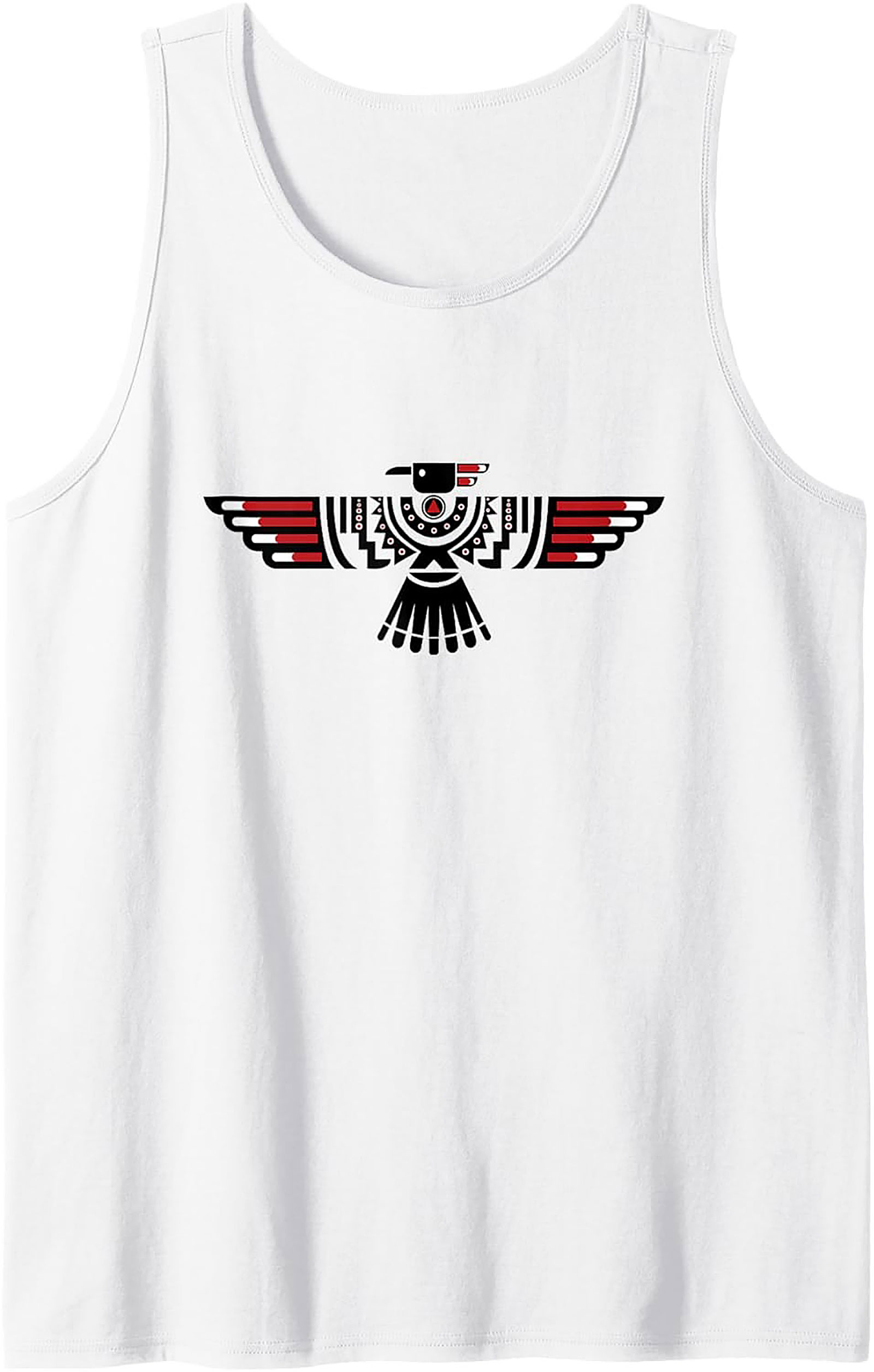 Tribal Eagle Graphic Tank Top Unisex Sleeveless Shirt