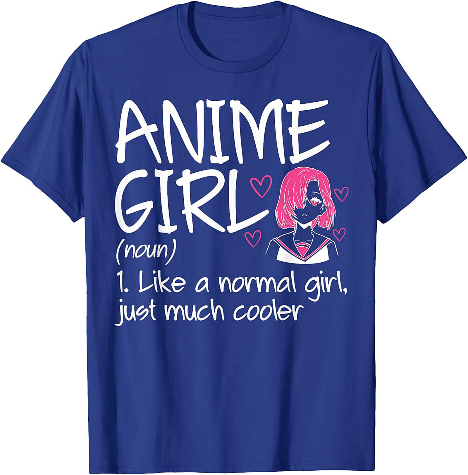 Anime Girl Definition T-shirt | Funny Graphic Tee Gift