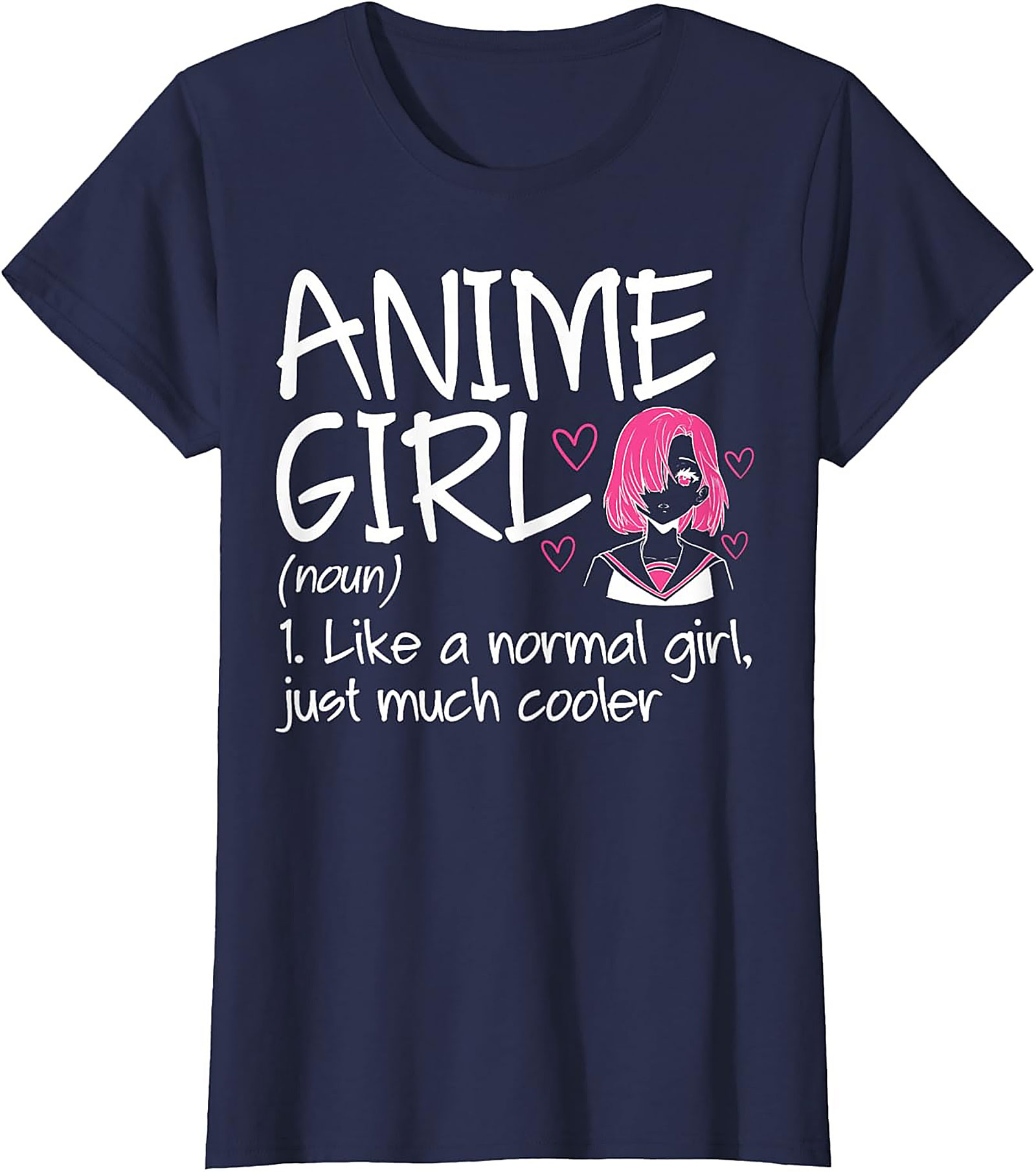 Anime Girl Definition T-shirt | Funny Graphic Tee Gift