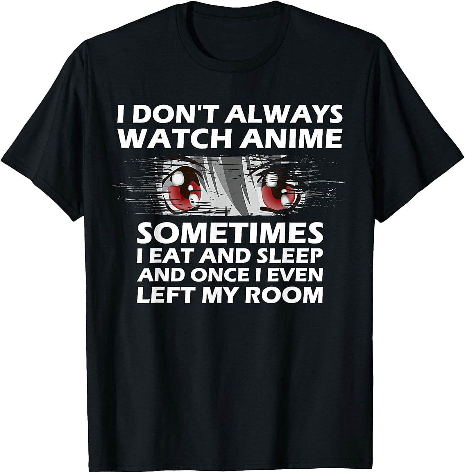 Funny Anime T-shirt | Introvert Otaku Graphic Tee Gift