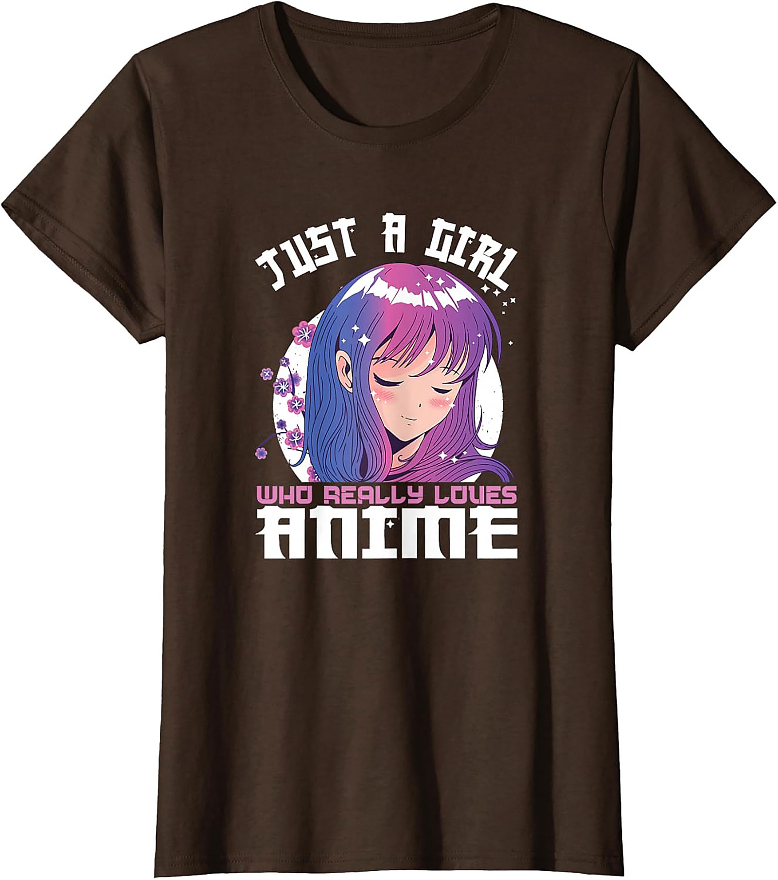 Anime Lover Graphic Tee | Just A Girl Who Loves Anime Shirt