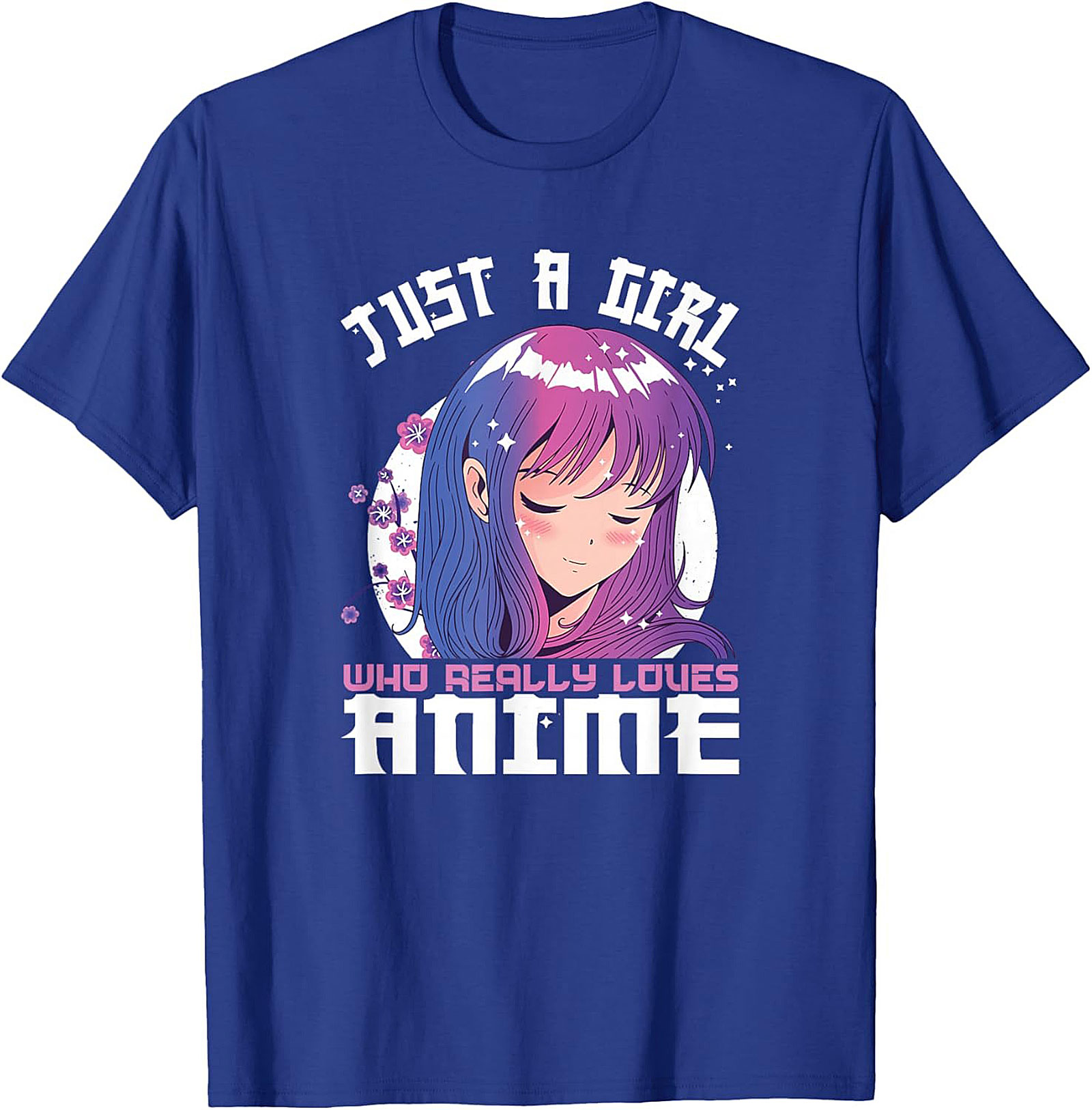 Anime Lover Graphic Tee | Just A Girl Who Loves Anime Shirt