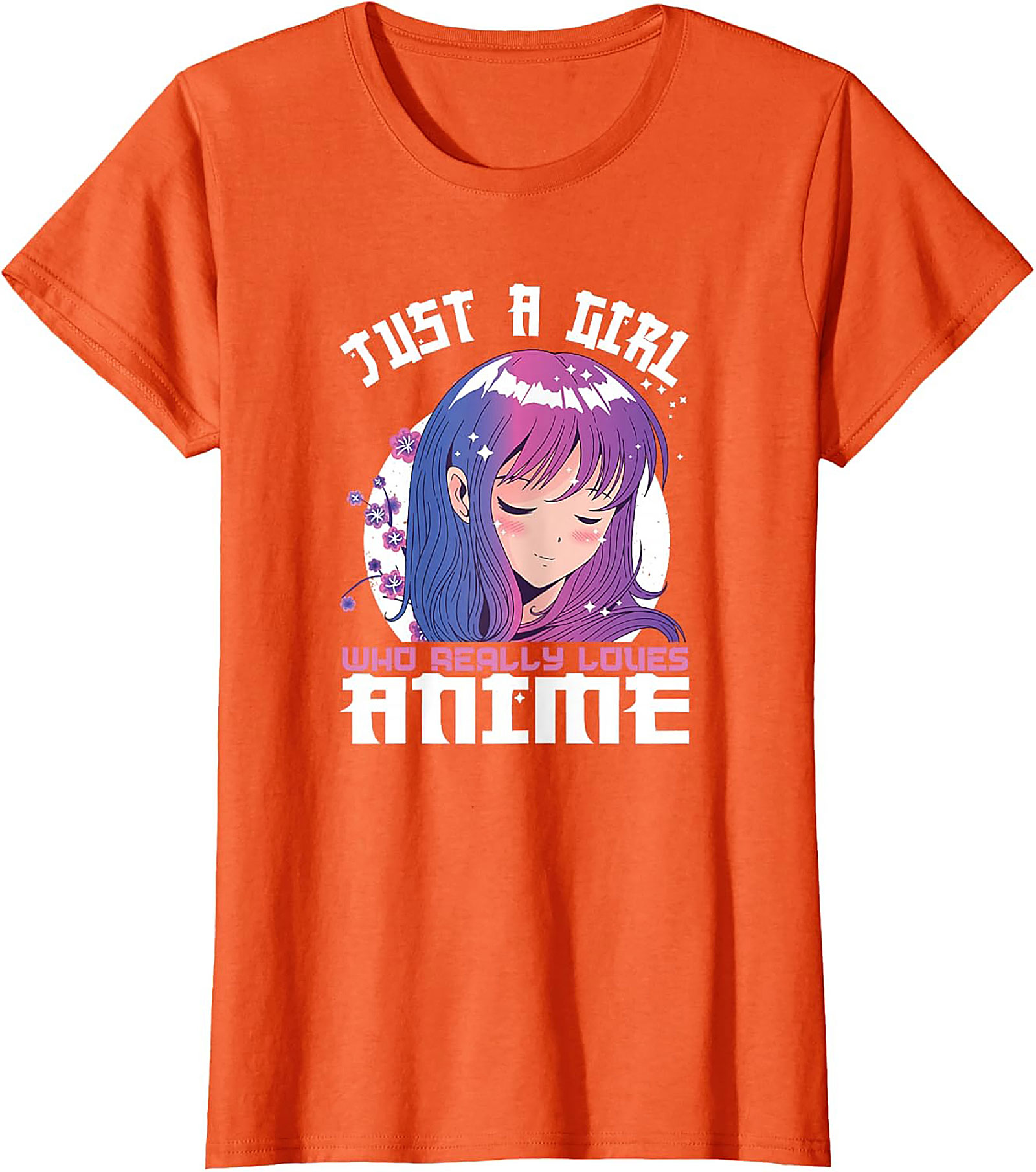 Anime Lover Graphic Tee | Just A Girl Who Loves Anime Shirt