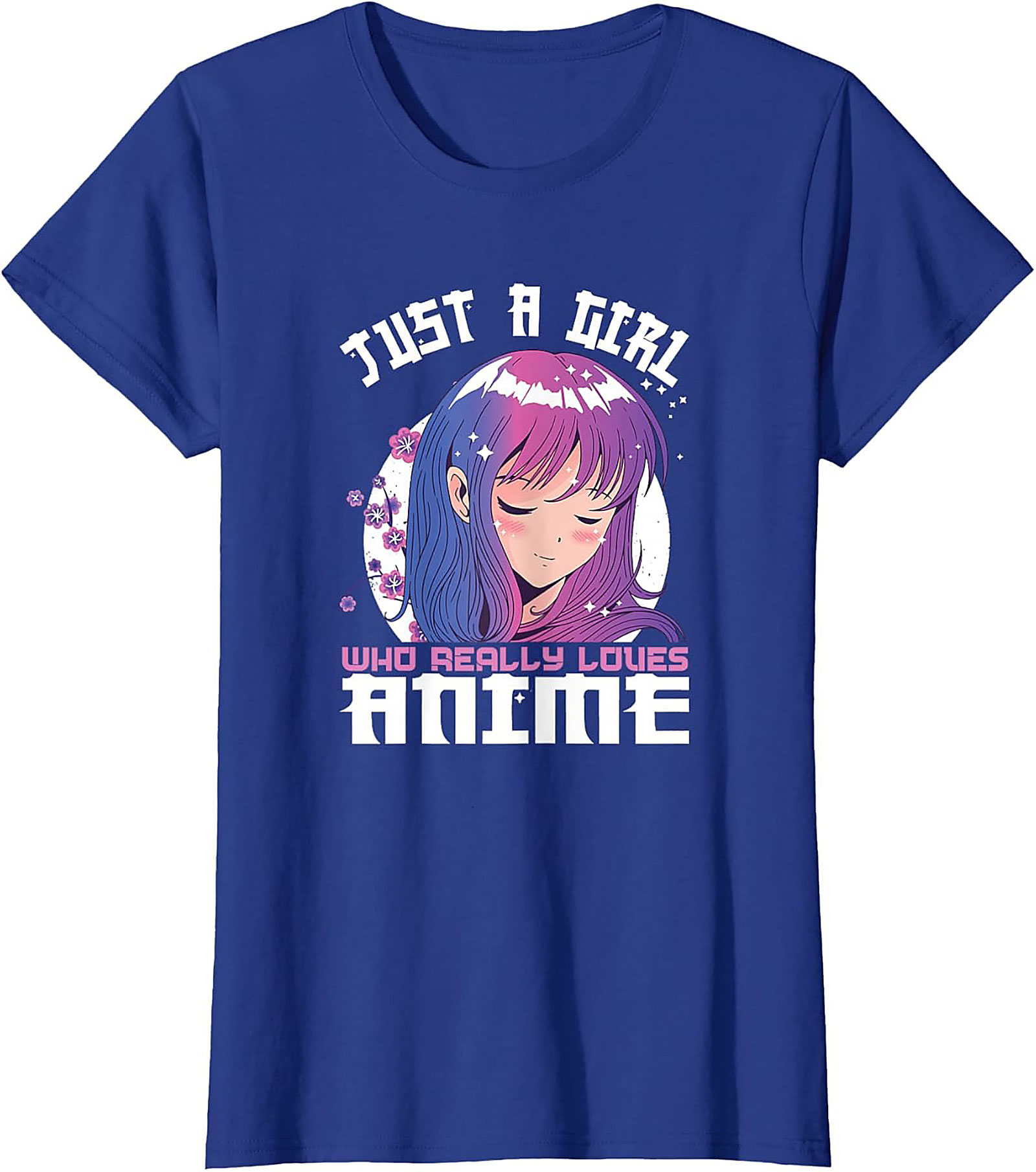 Anime Lover Graphic Tee | Just A Girl Who Loves Anime Shirt