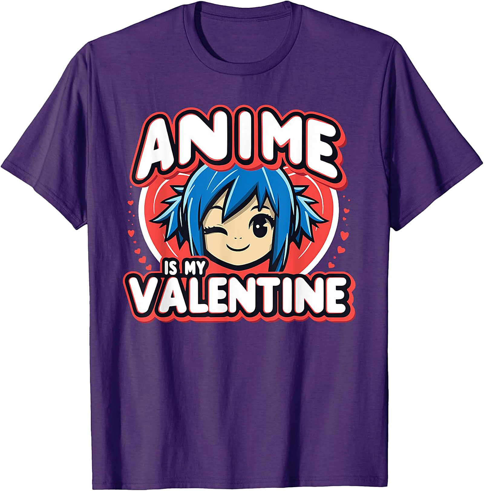 Anime Valentine T-shirt | Funny Otaku Graphic Tee Gift