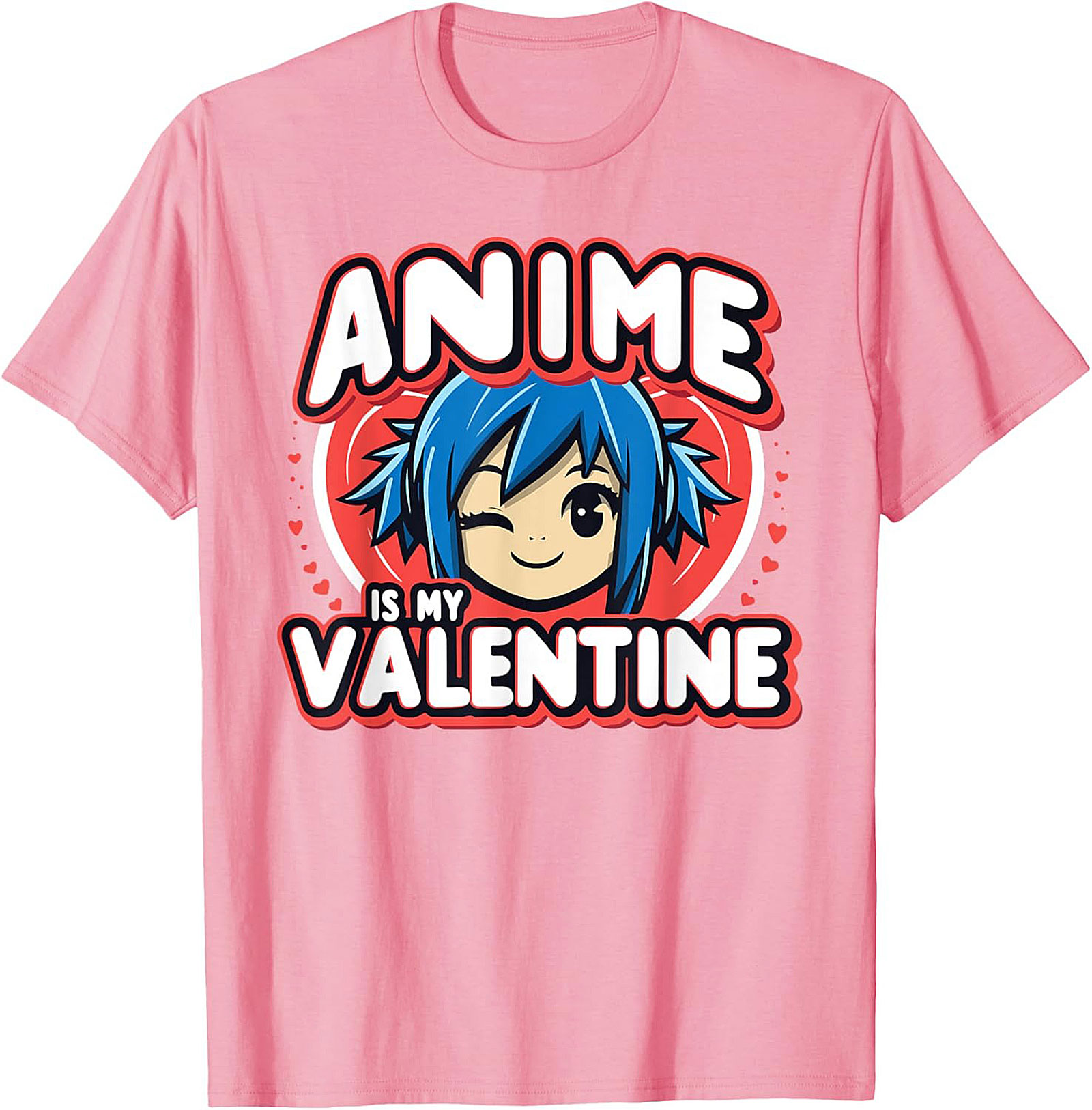 Anime Valentine T-shirt | Funny Otaku Graphic Tee Gift