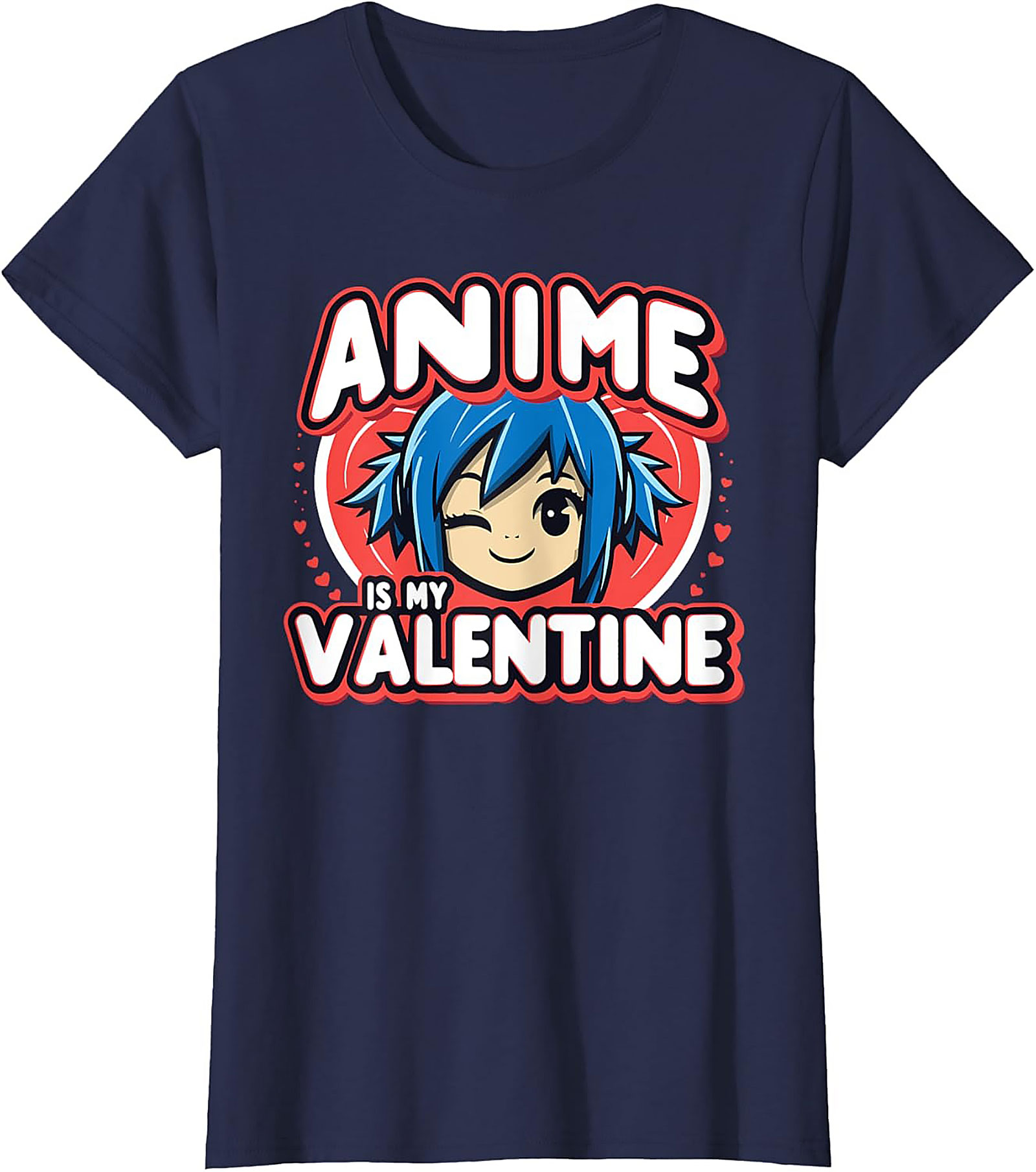 Anime Valentine T-shirt | Funny Otaku Graphic Tee Gift