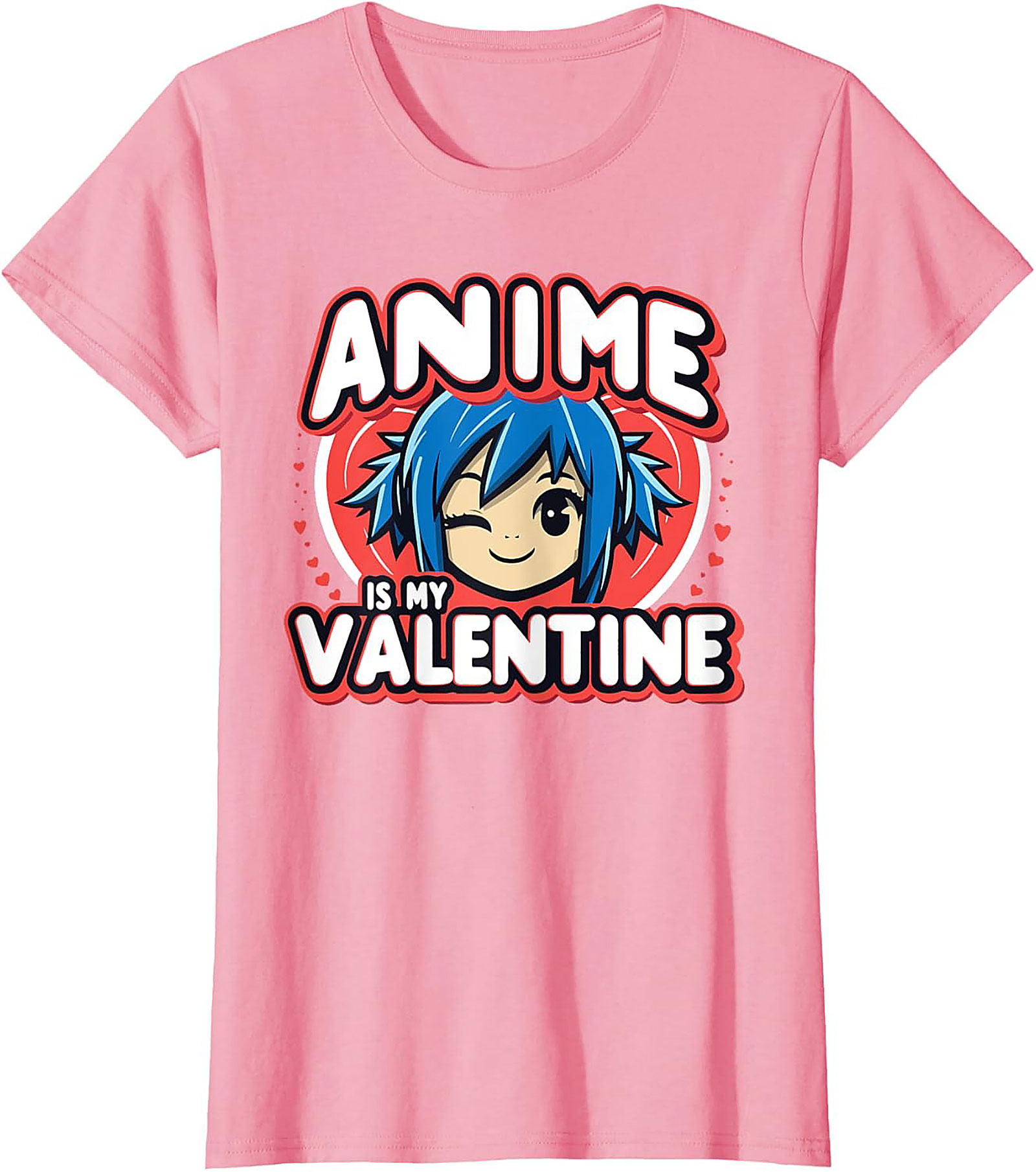 Anime Valentine T-shirt | Funny Otaku Graphic Tee Gift
