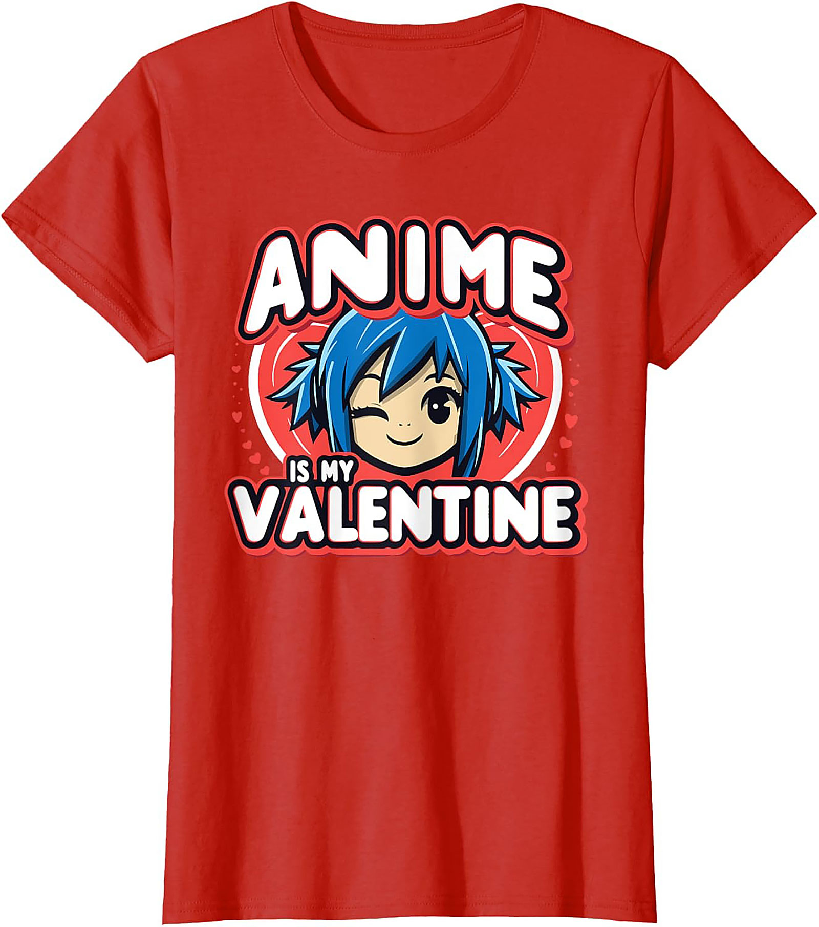 Anime Valentine T-shirt | Funny Otaku Graphic Tee Gift