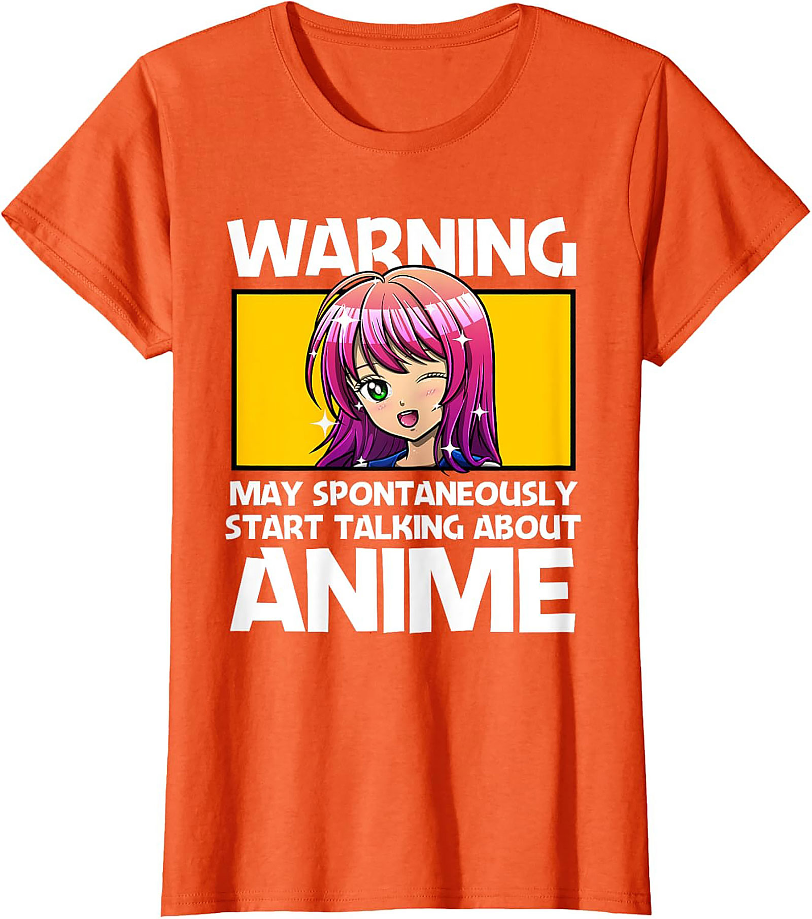 Anime Warning T-shirt | Funny Otaku Graphic Tee Gift