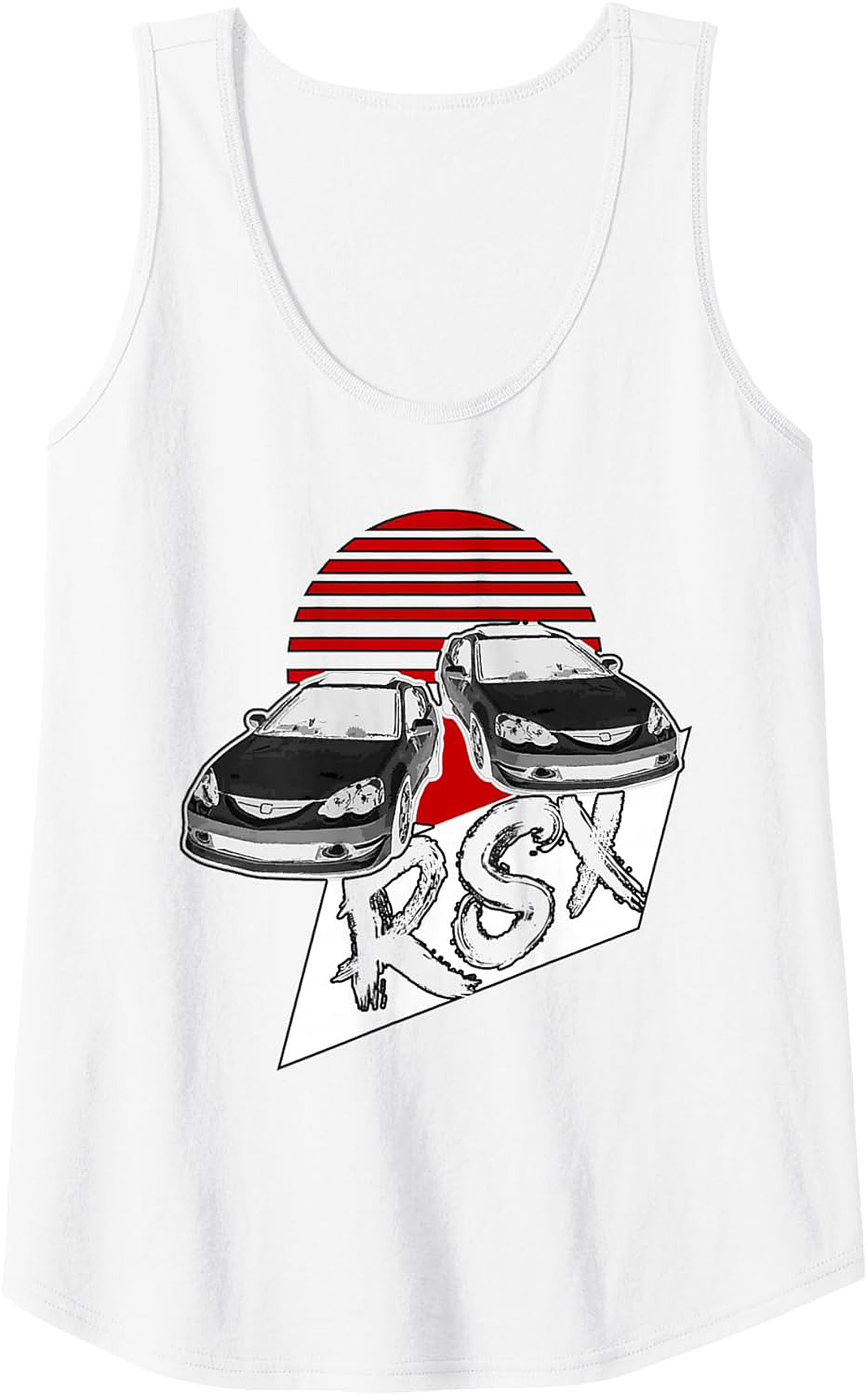 Acura RSX Tank Top JDM DC5 Graphic Sleeveless Shirt