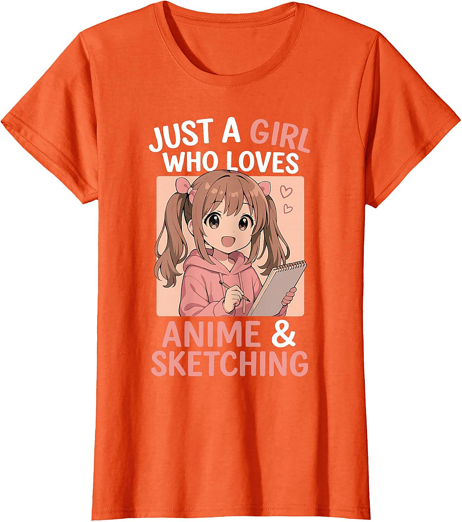 Anime Sketching Graphic Tee | Funny Otaku Art Lover Shirt